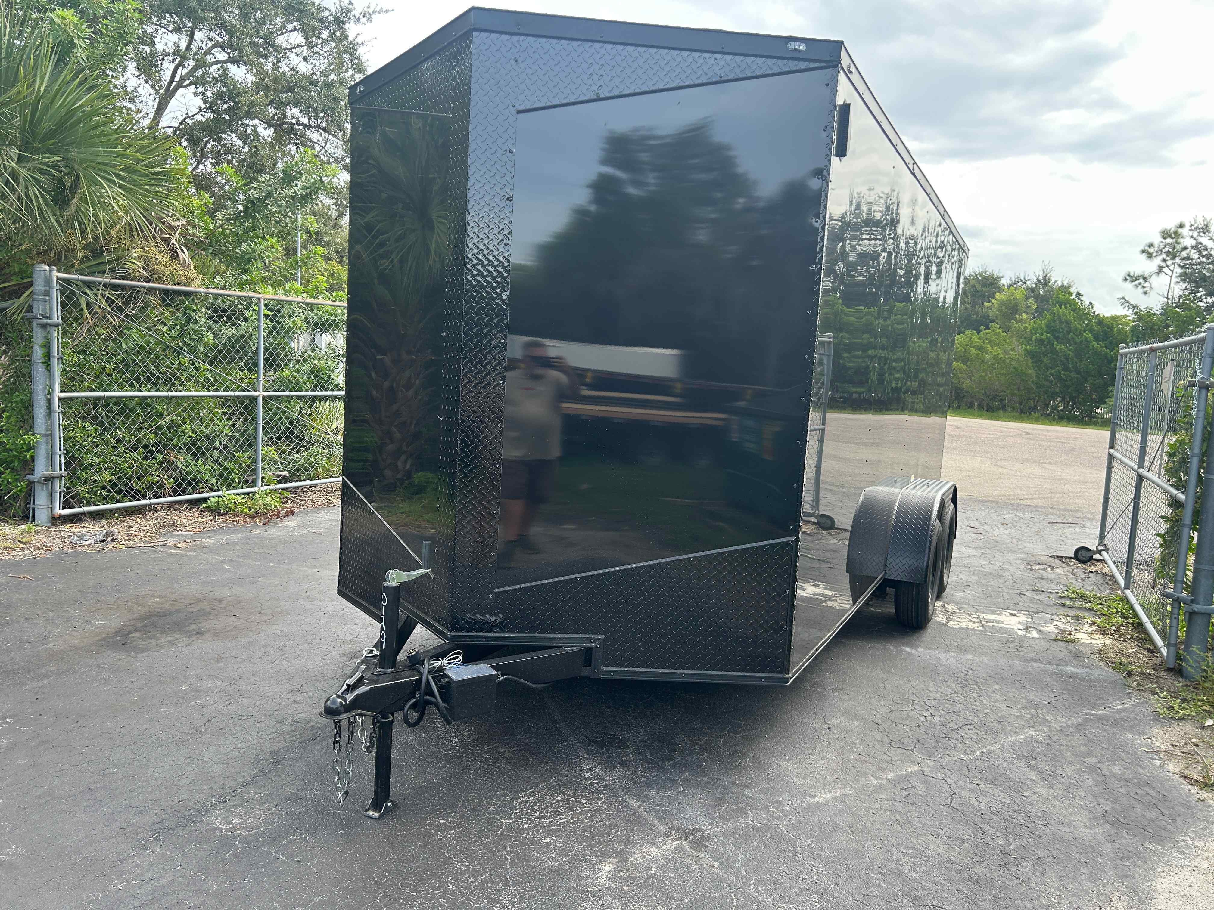 New 7×16 HAULNATION Enclosed Trailer