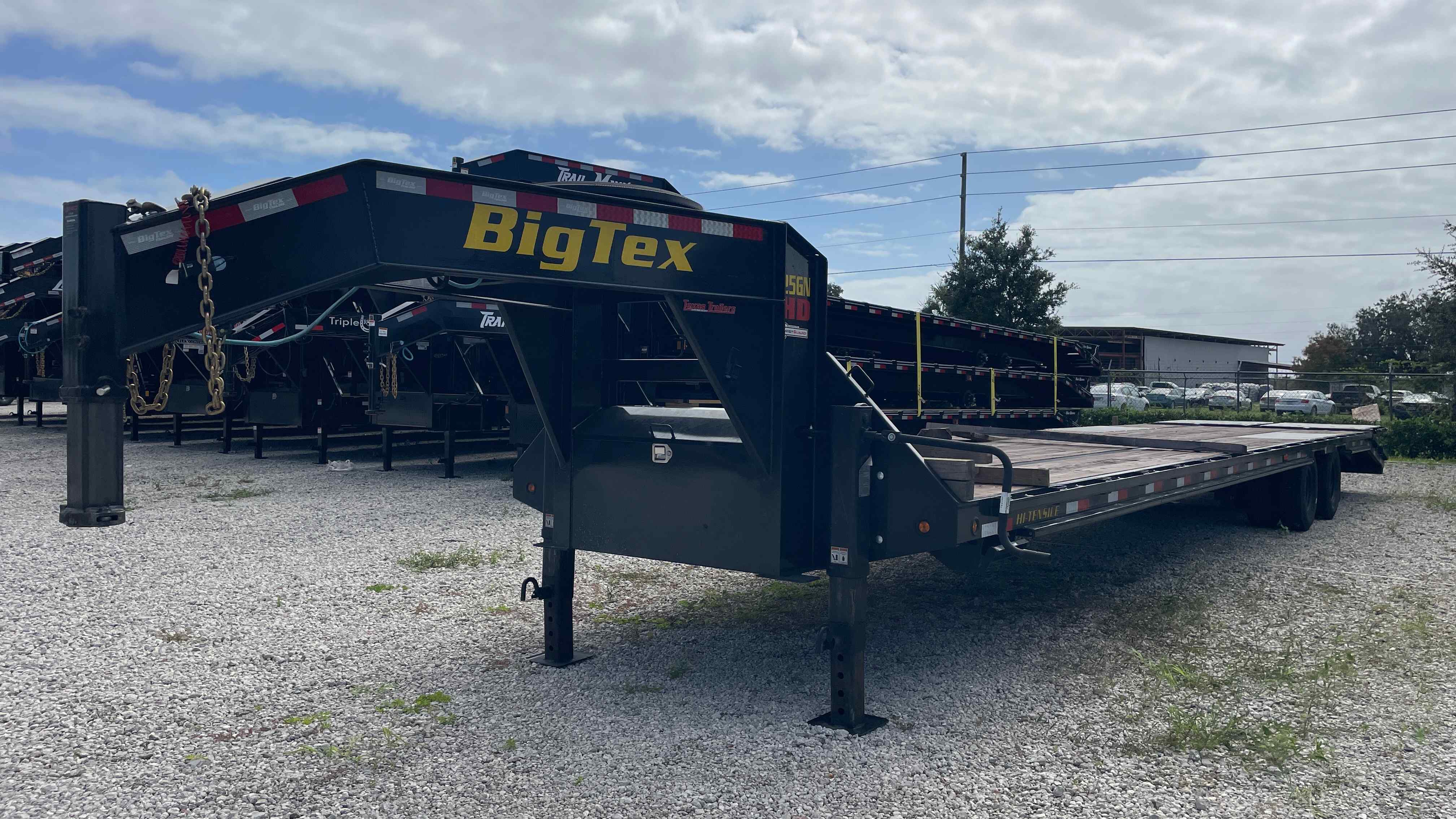 Used 8.5×40 Big Tex Flatbed Trailer
