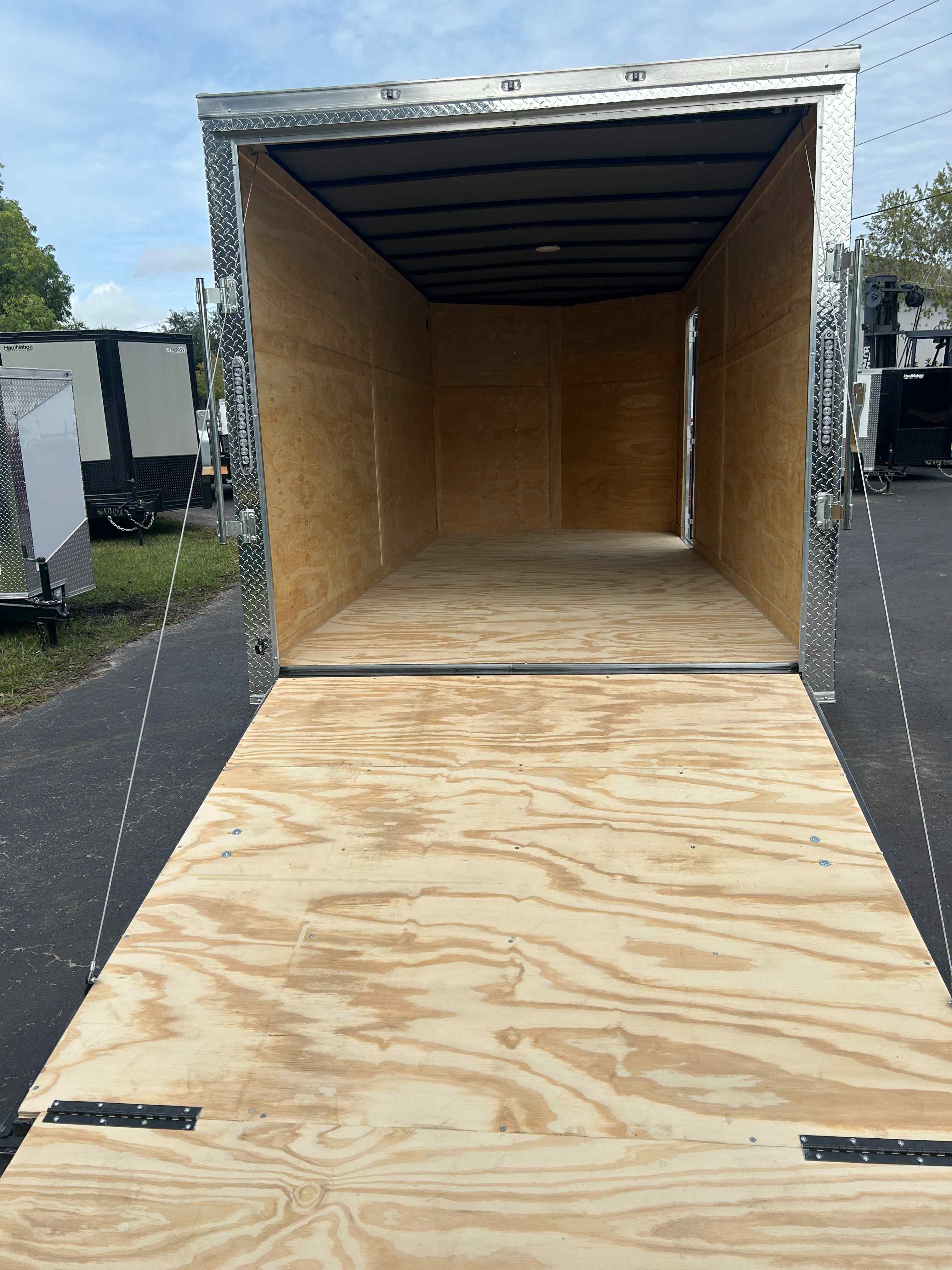 New 7×16 HAULNATION Enclosed Trailer