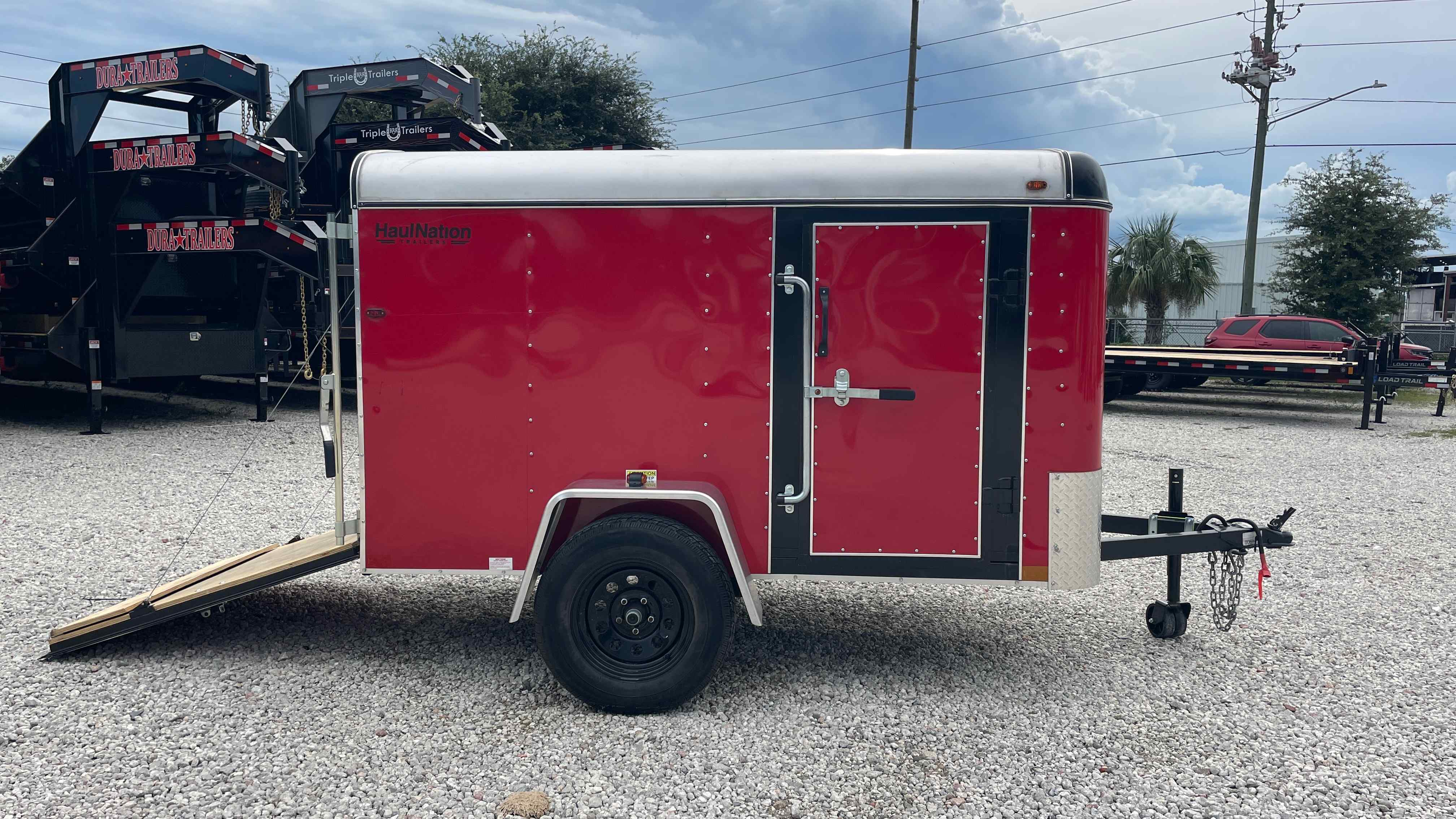 Used 5×8 Interstate Enclosed Trailer