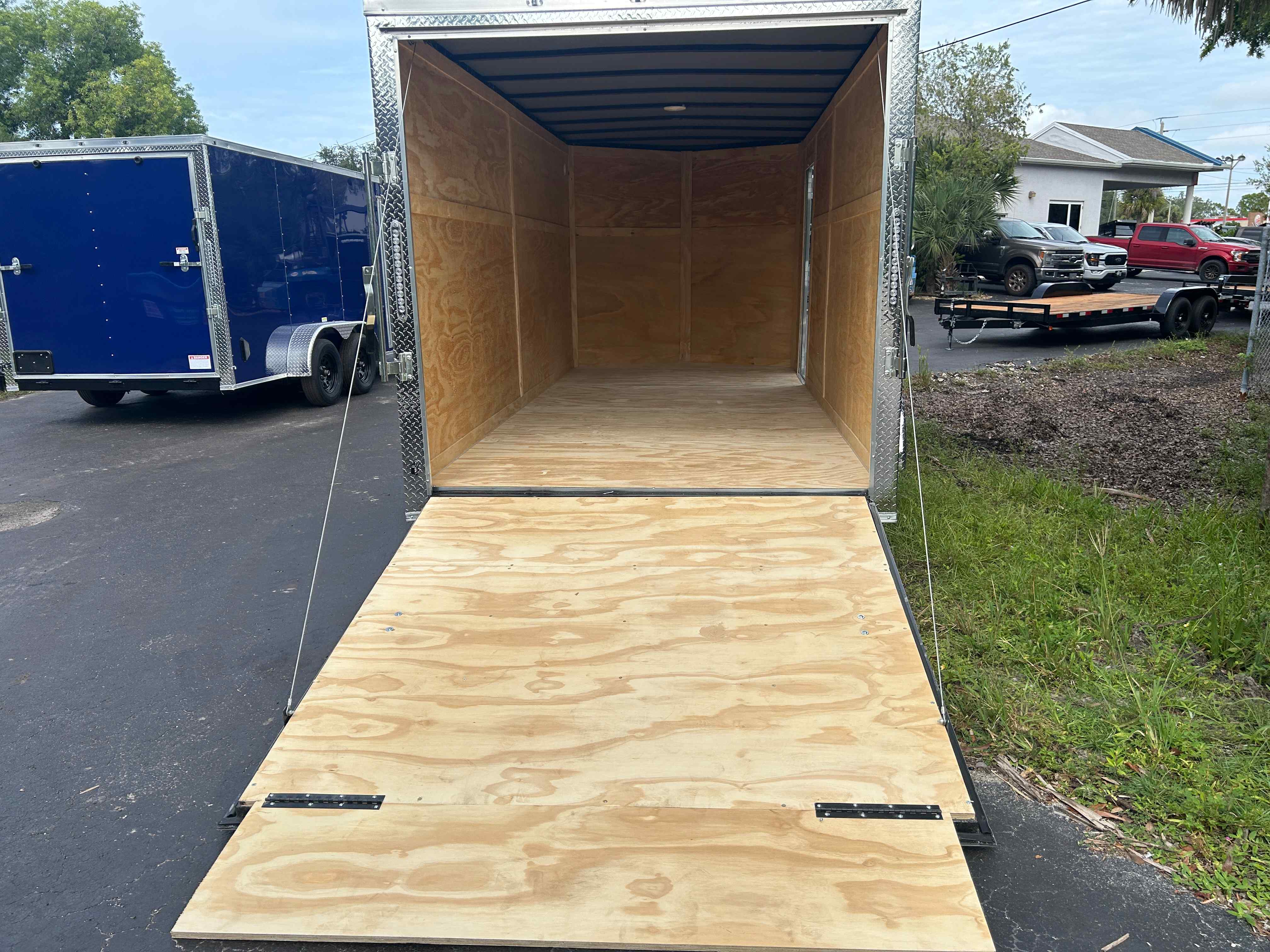 New 7×16 HAULNATION Enclosed Trailer