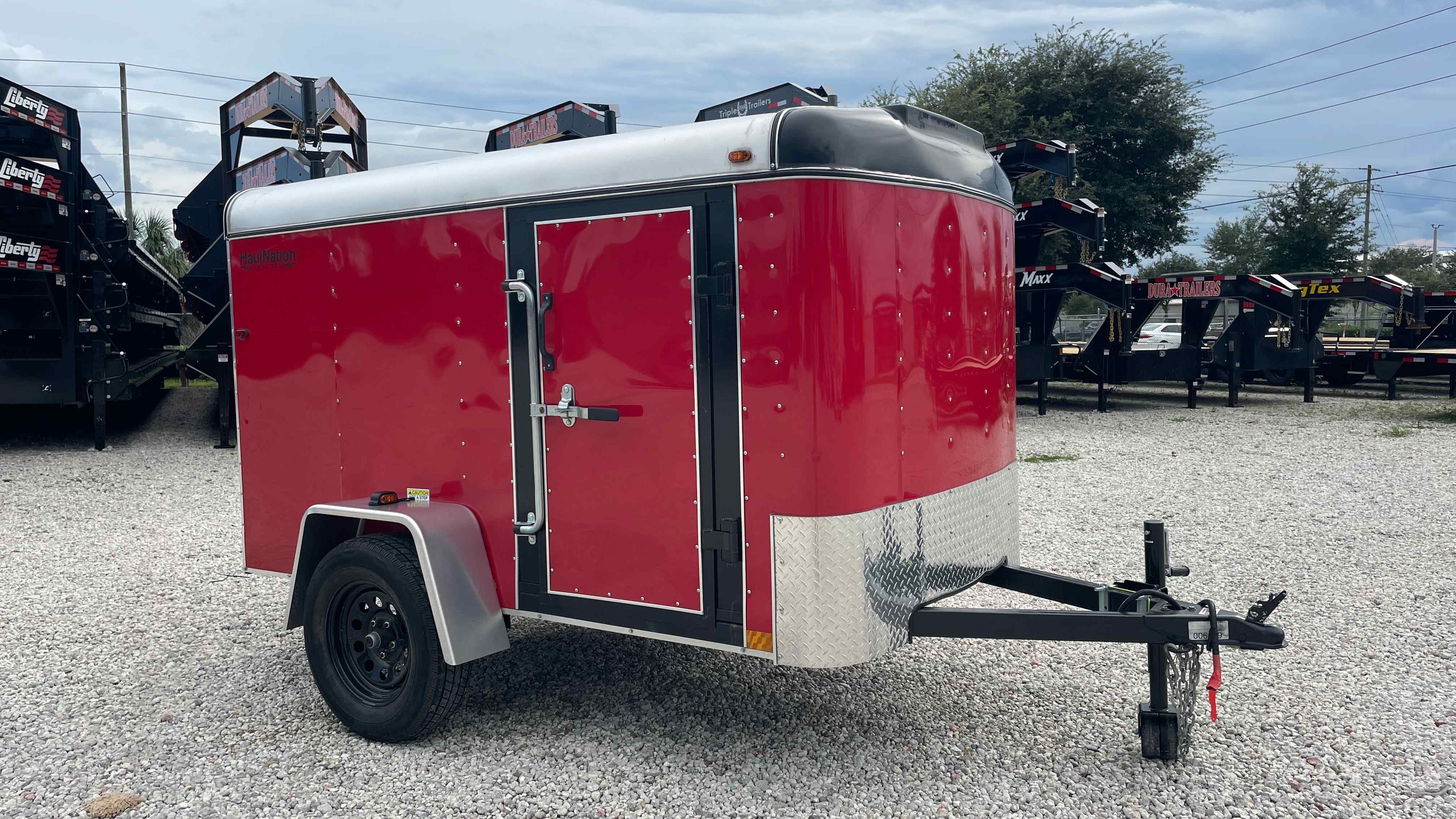 Used 5×8 Interstate Enclosed Trailer