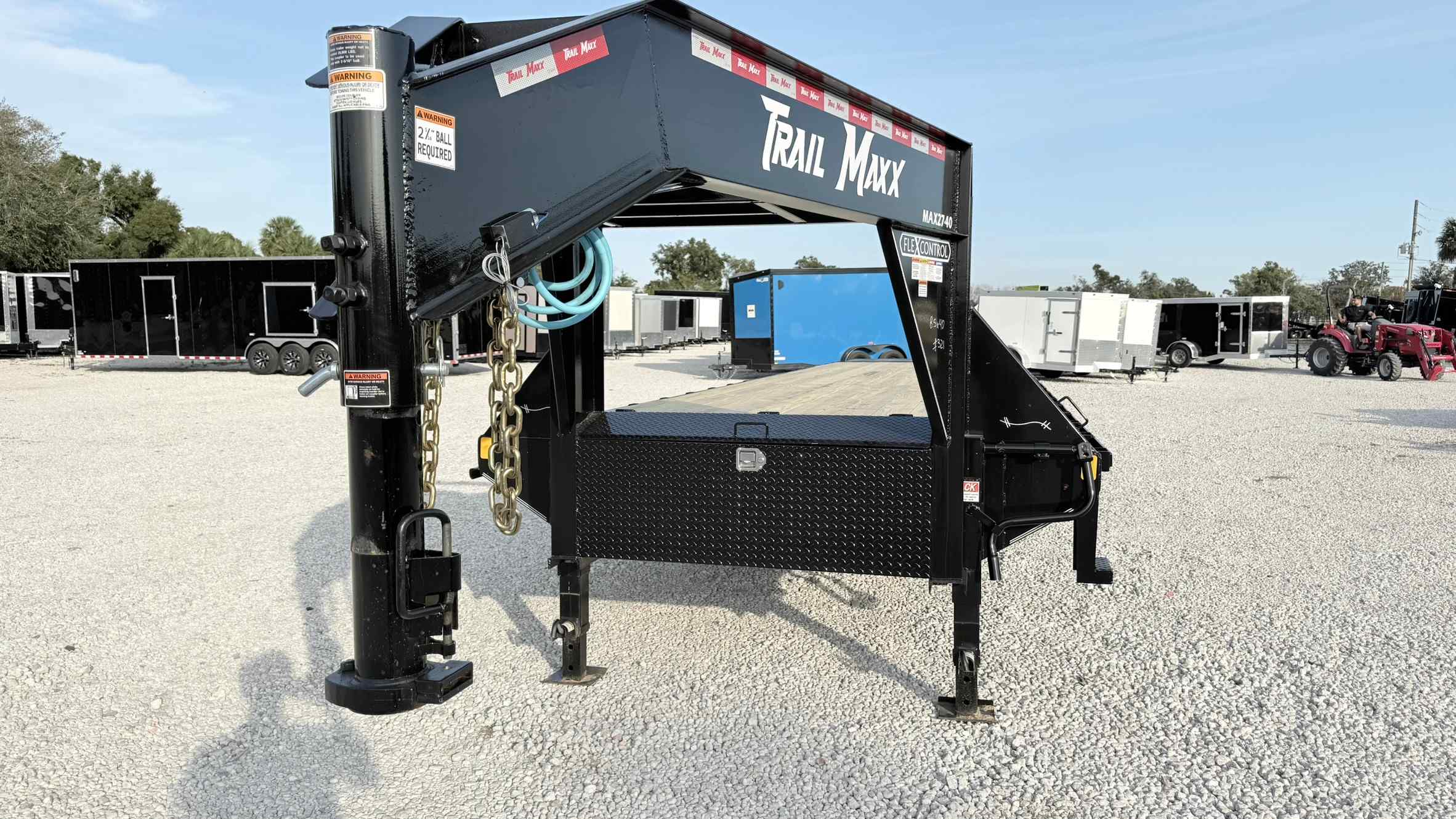 New 8.5×40 TrailMaxx Flatbed Trailer