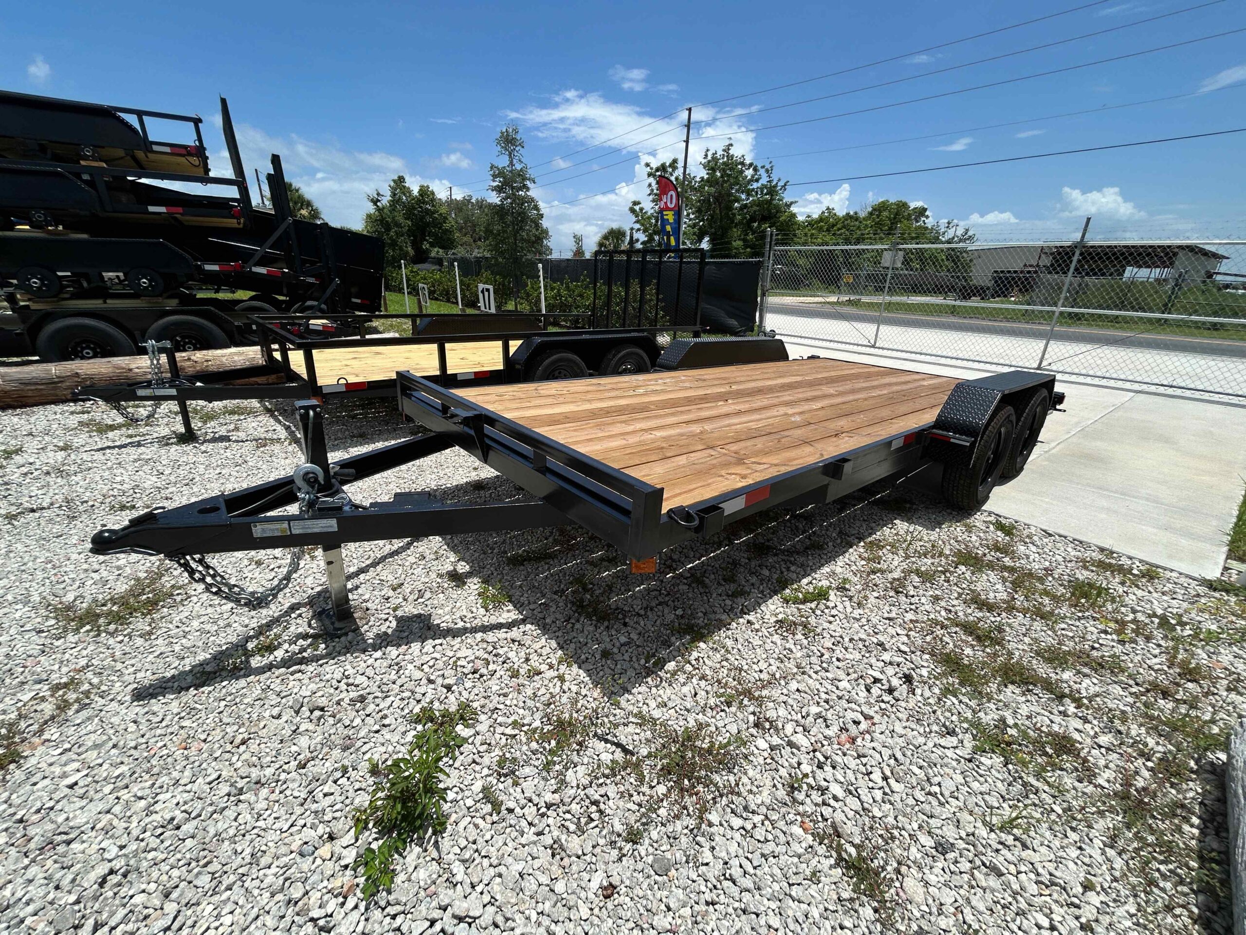 New 7×18 WORLDWIDE TRAILER Car Trailer