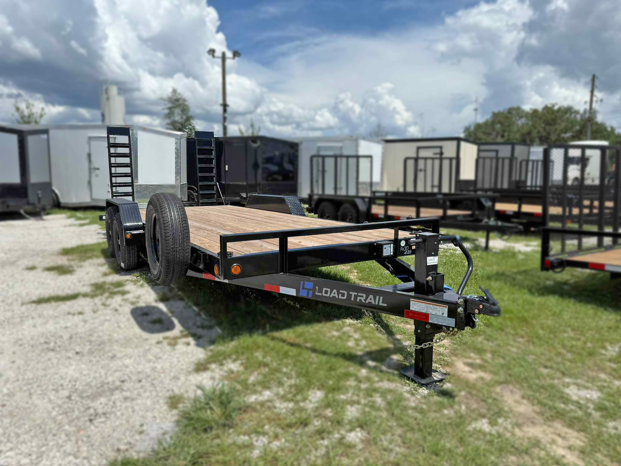 New 7×20 LOAD TRAIL Equipment Trailer