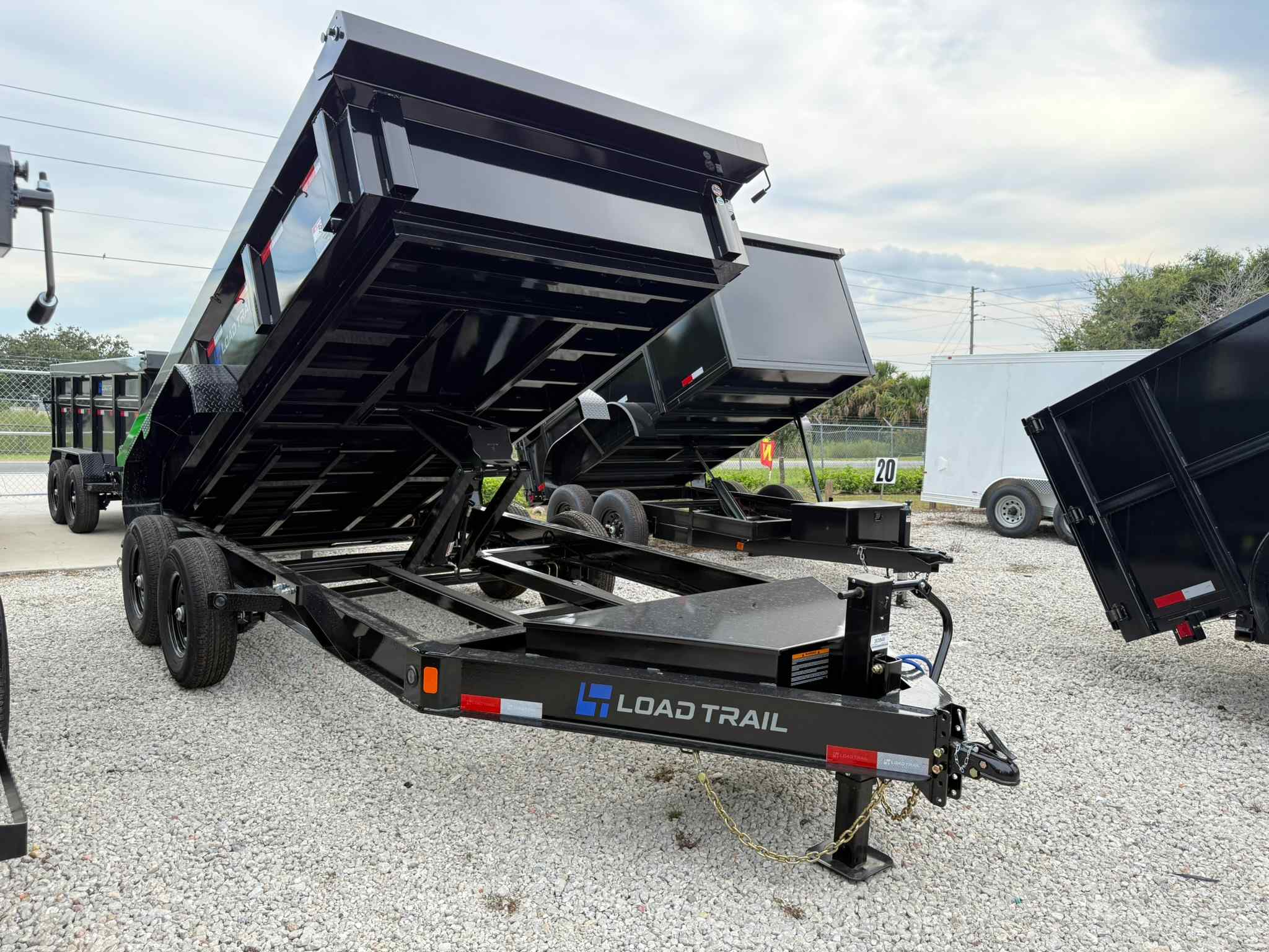 New 7×14 LOAD TRAIL Dump Trailer