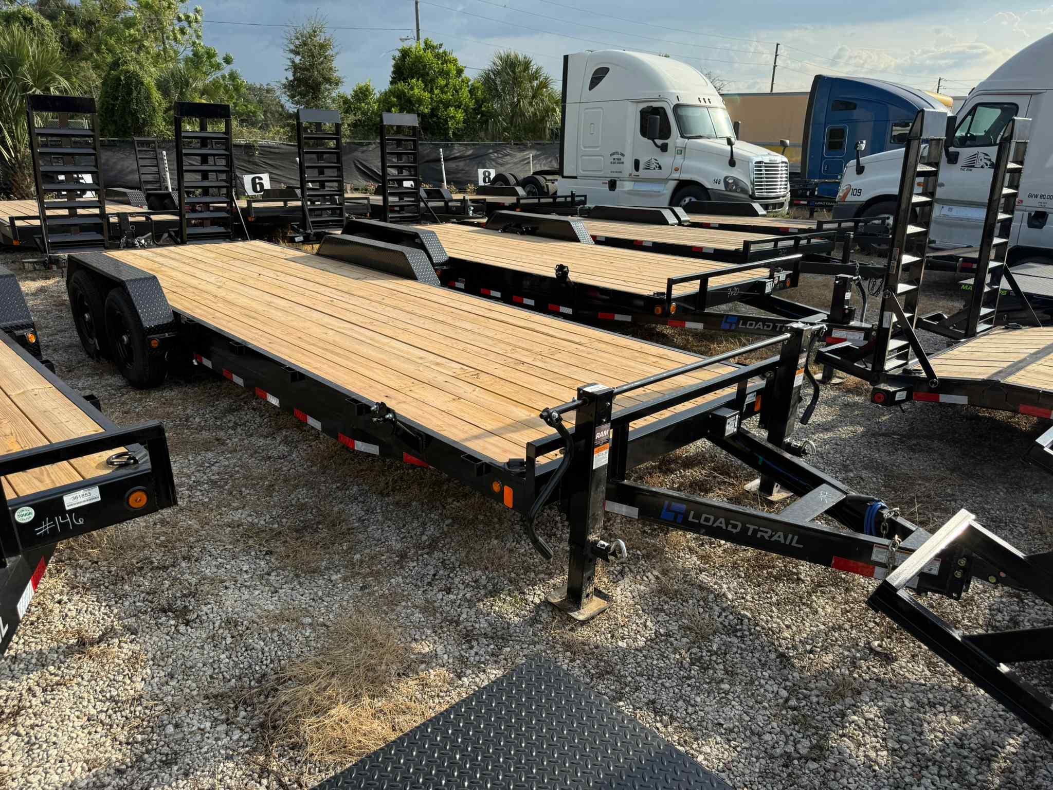 New 7×24 LOAD TRAIL Equipment Trailer