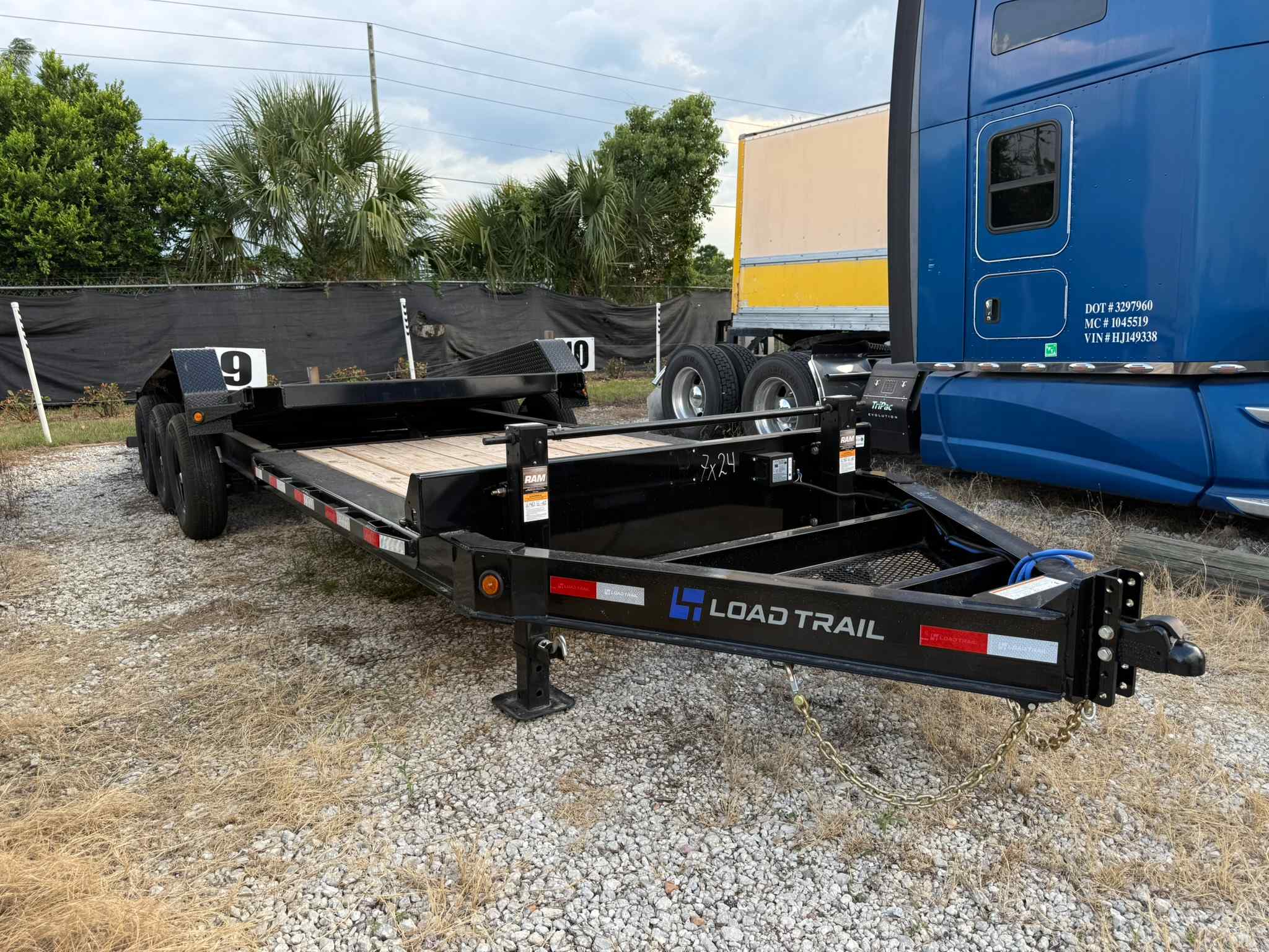 New 7×24 LOAD TRAIL Tilt Trailer