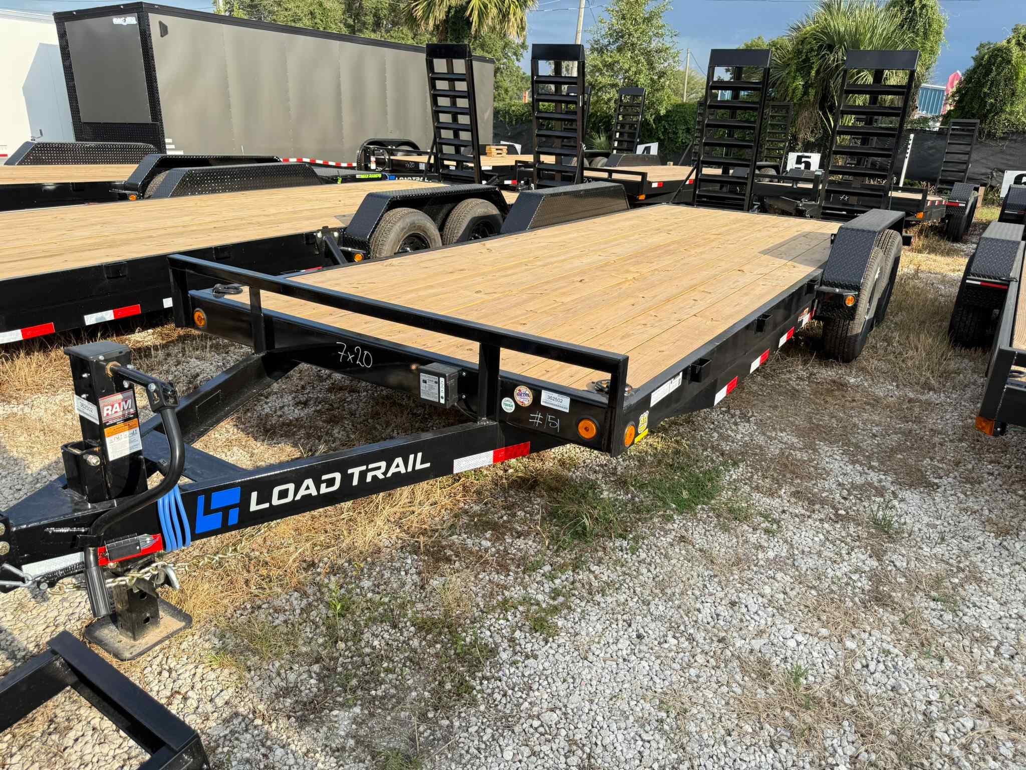 New 7×20 LOAD TRAIL Equipment Trailer