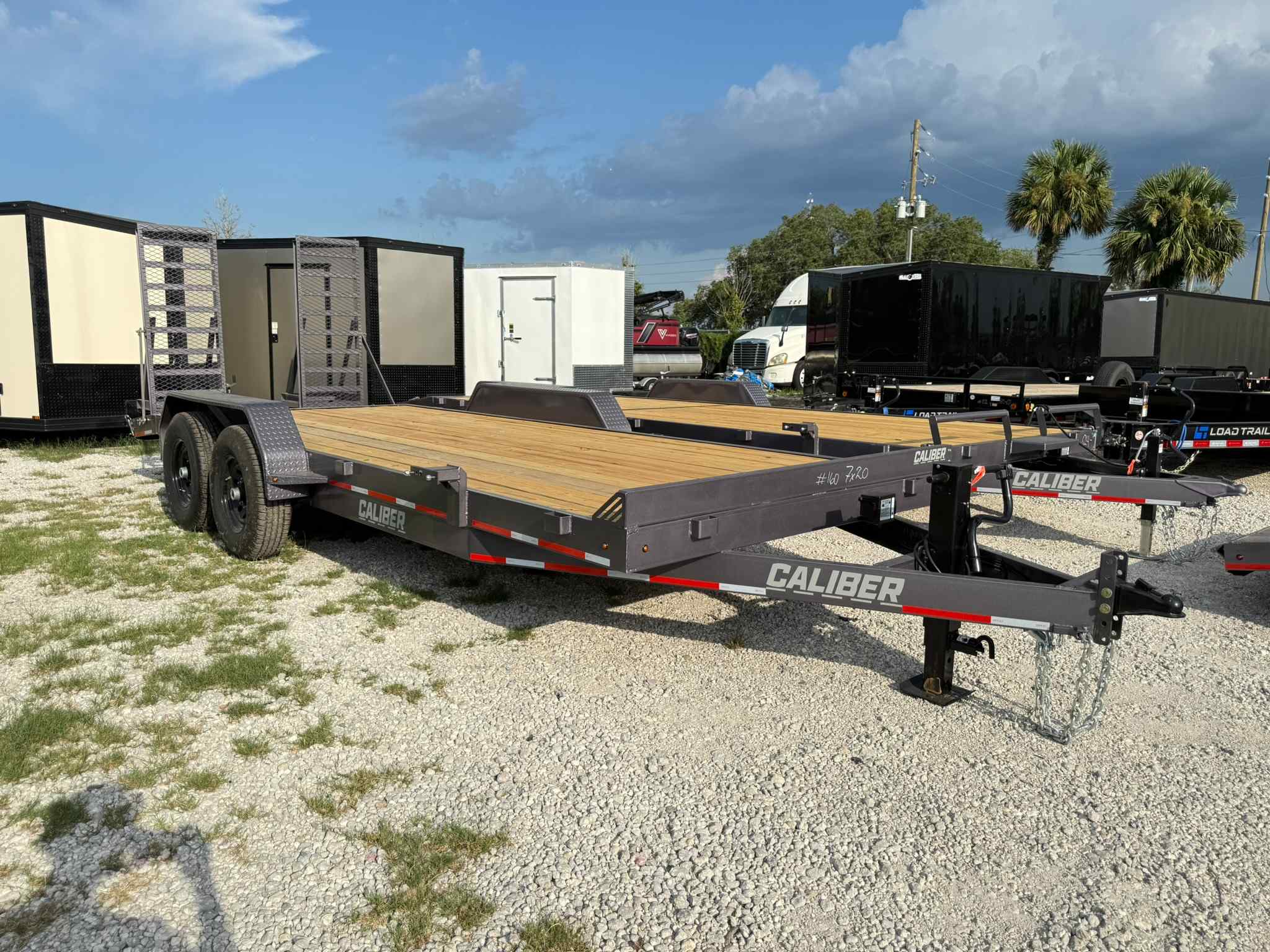New 7×20 CALIBER Equipment Trailer