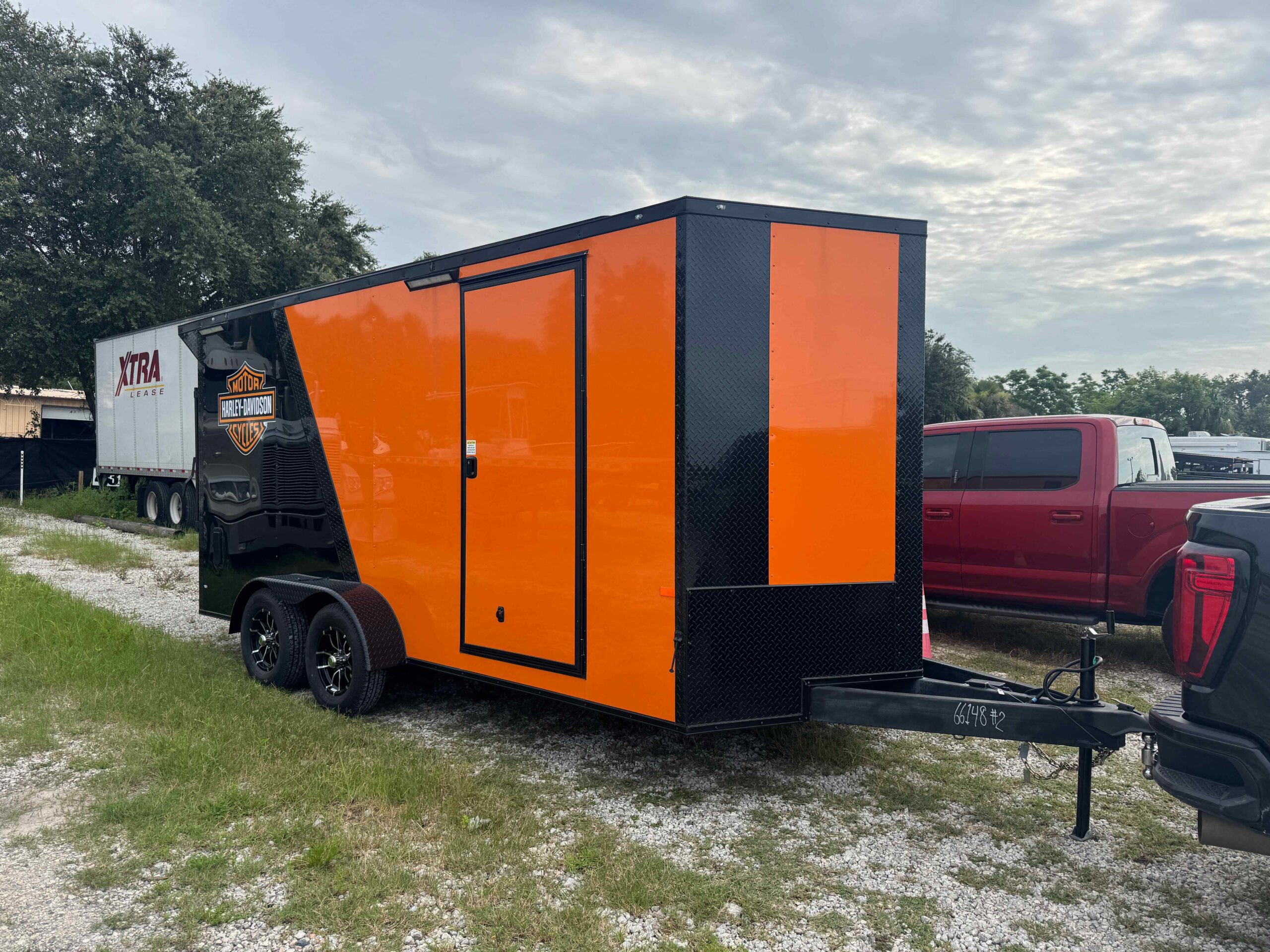New 7×16 ROCK SOLID Enclosed Trailer