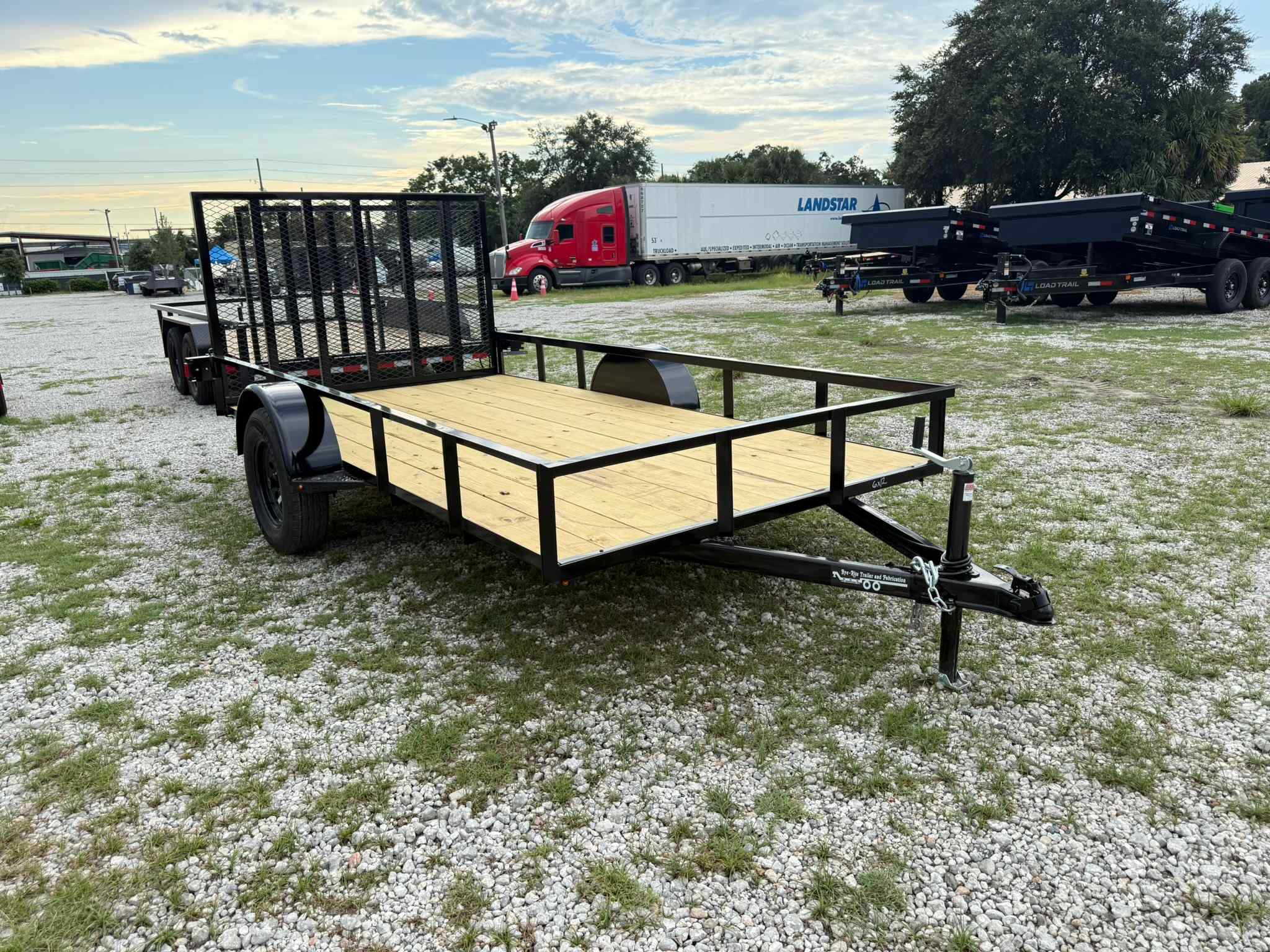 New 6×12 BYE RITE TRAILER Utility Trailer