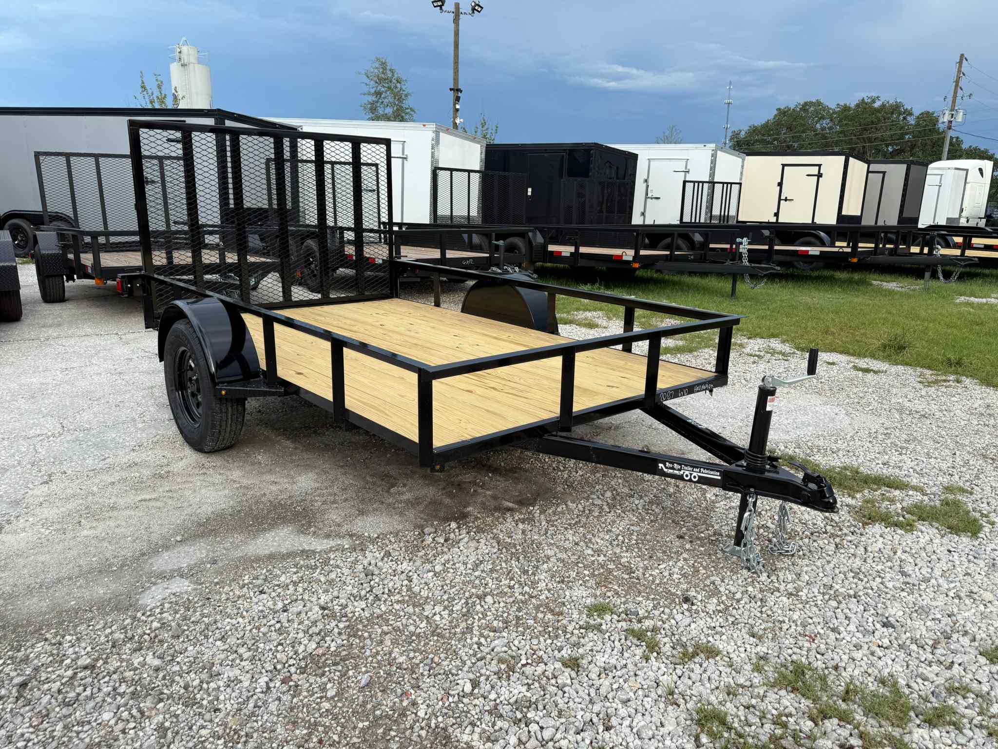 New 6×12 BYE RITE TRAILER Utility Trailer