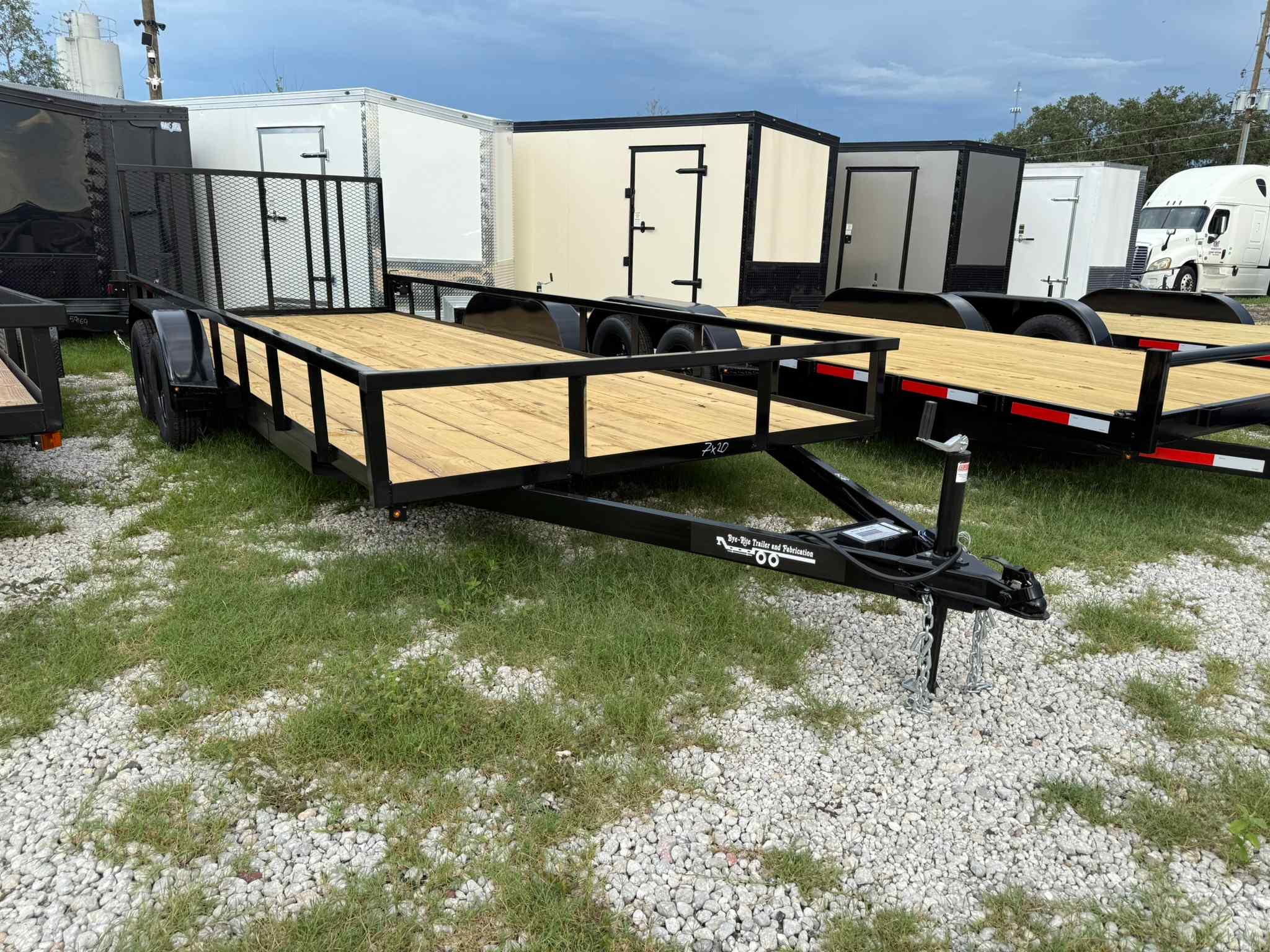 New 7×20 BYE RITE TRAILER Utility Trailer