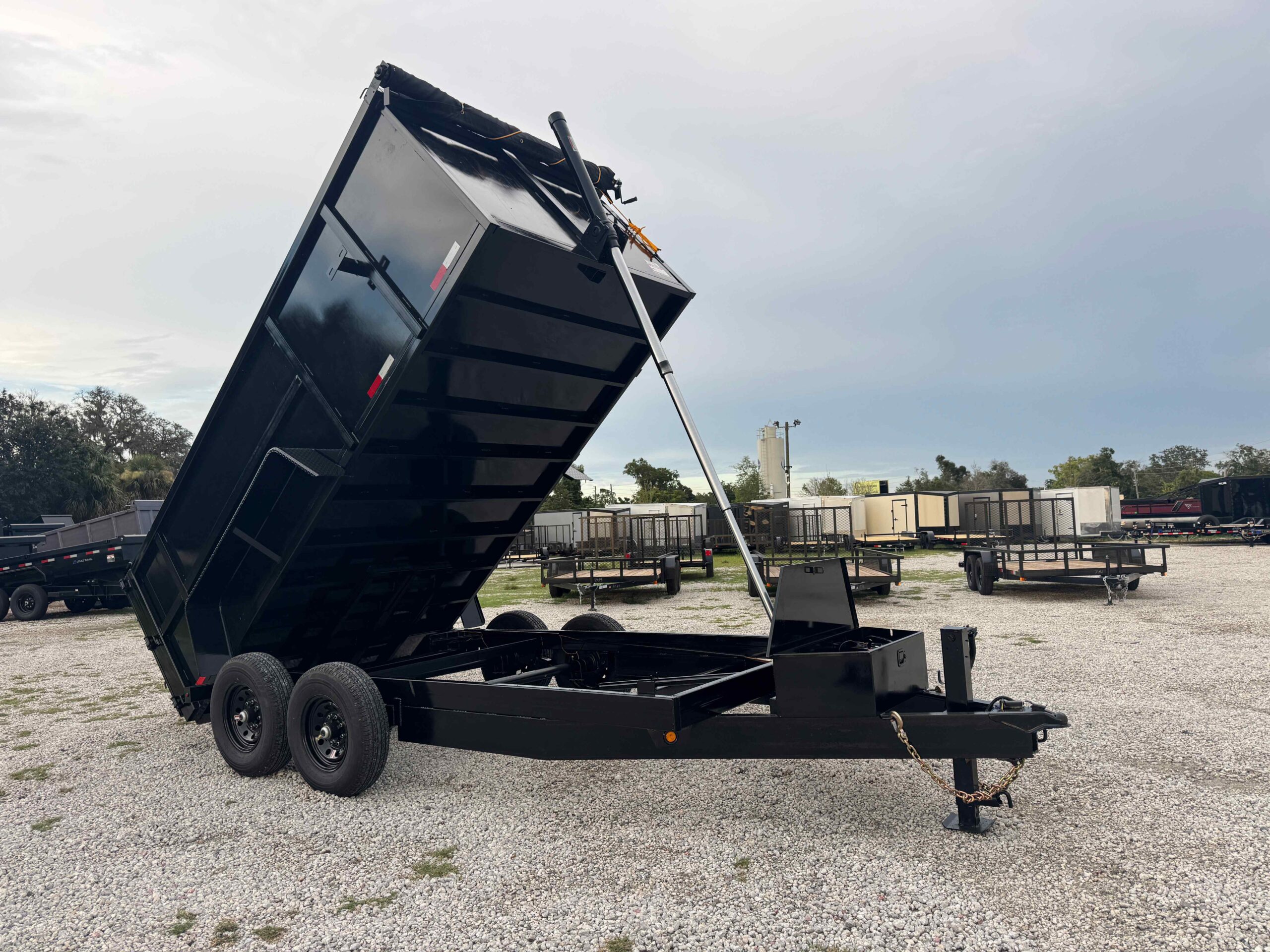 New 7×14 TAYLOR TRAILERS Dump Trailer