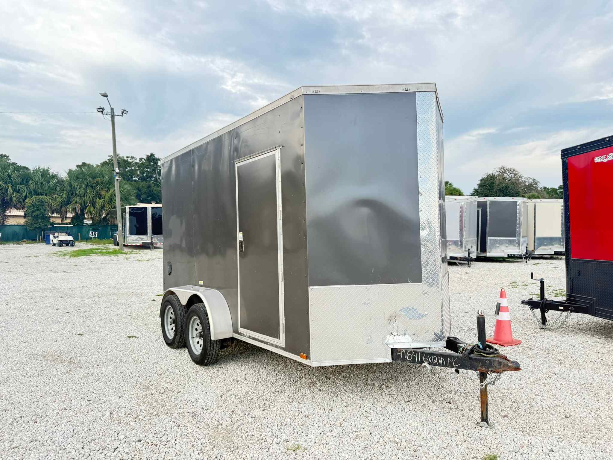 Used 6×12 QUALITY CARGO Enclosed Trailer