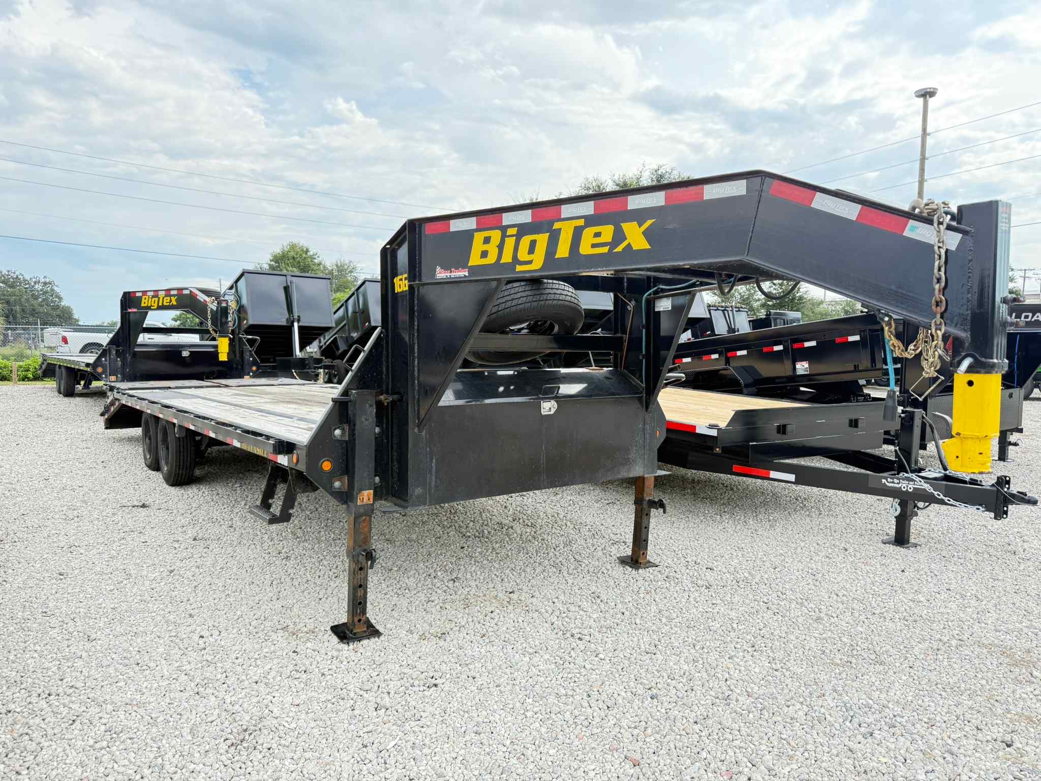Used 8.5×25 BIG TEX Flatbed Trailer