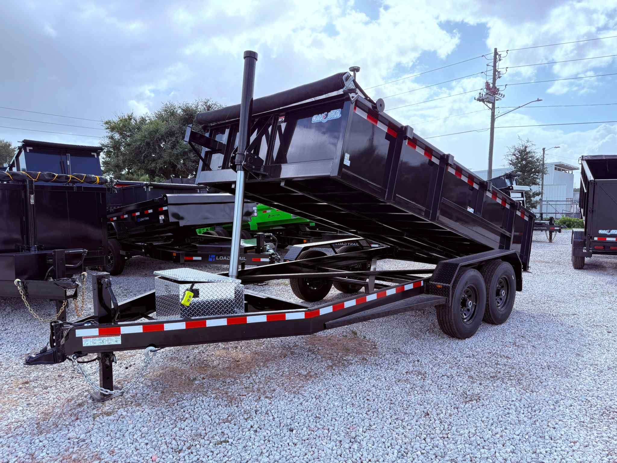 New 7×14 CYNERGY CARGO Dump Trailer