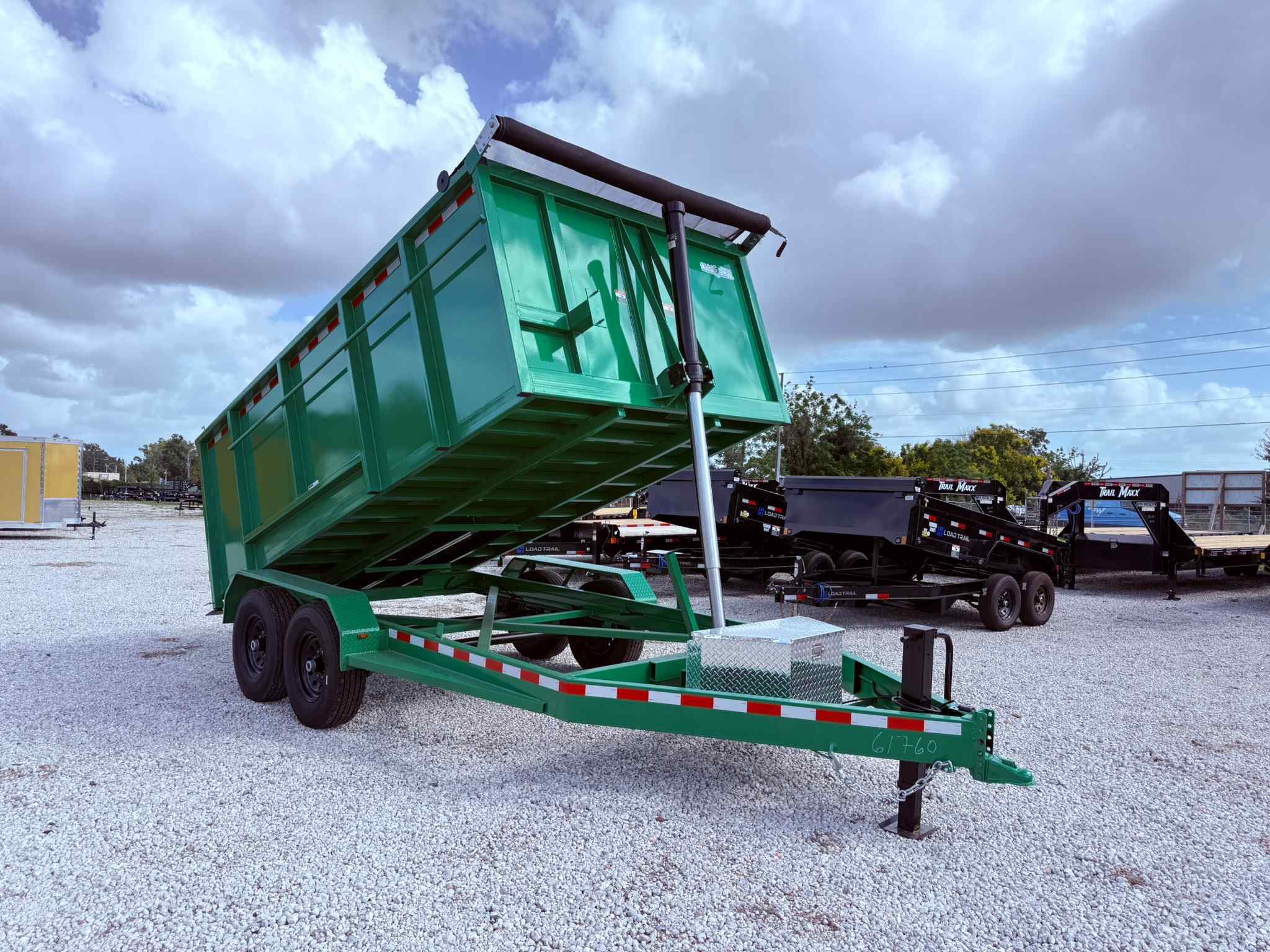 New 7×14 CYNERGY CARGO Dump Trailer