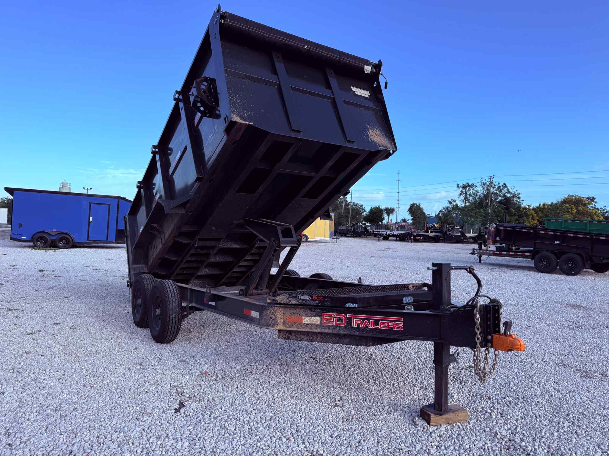 Used 7×14 ED Dump Trailer