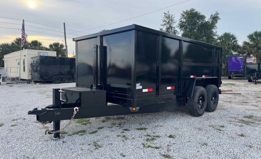 New 7×14 TAYLOR TRAILERS Dump Trailer