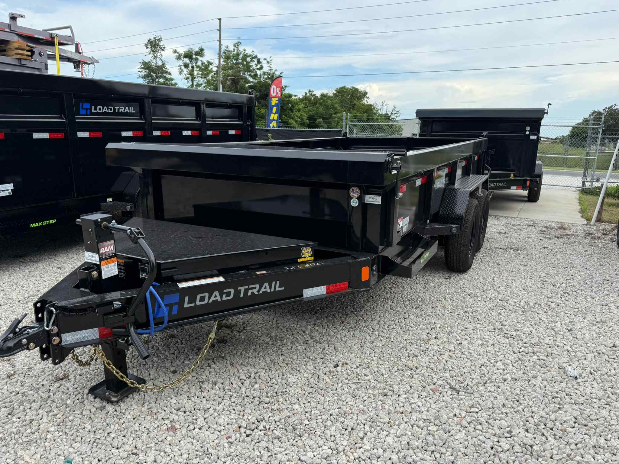 New 7×14 LOAD TRAIL Dump Trailer