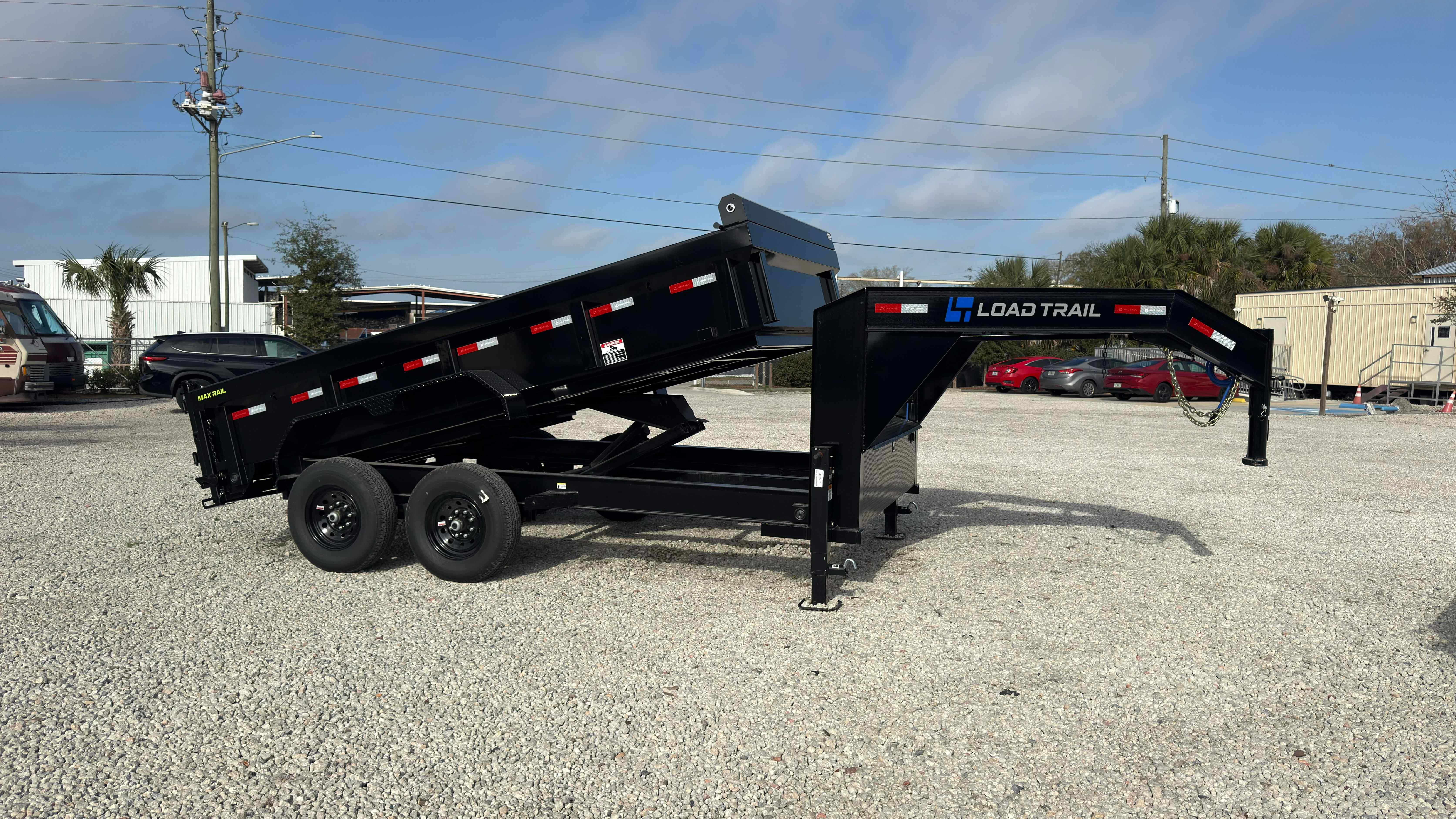 New 7×14 LOAD TRAIL Dump Trailer