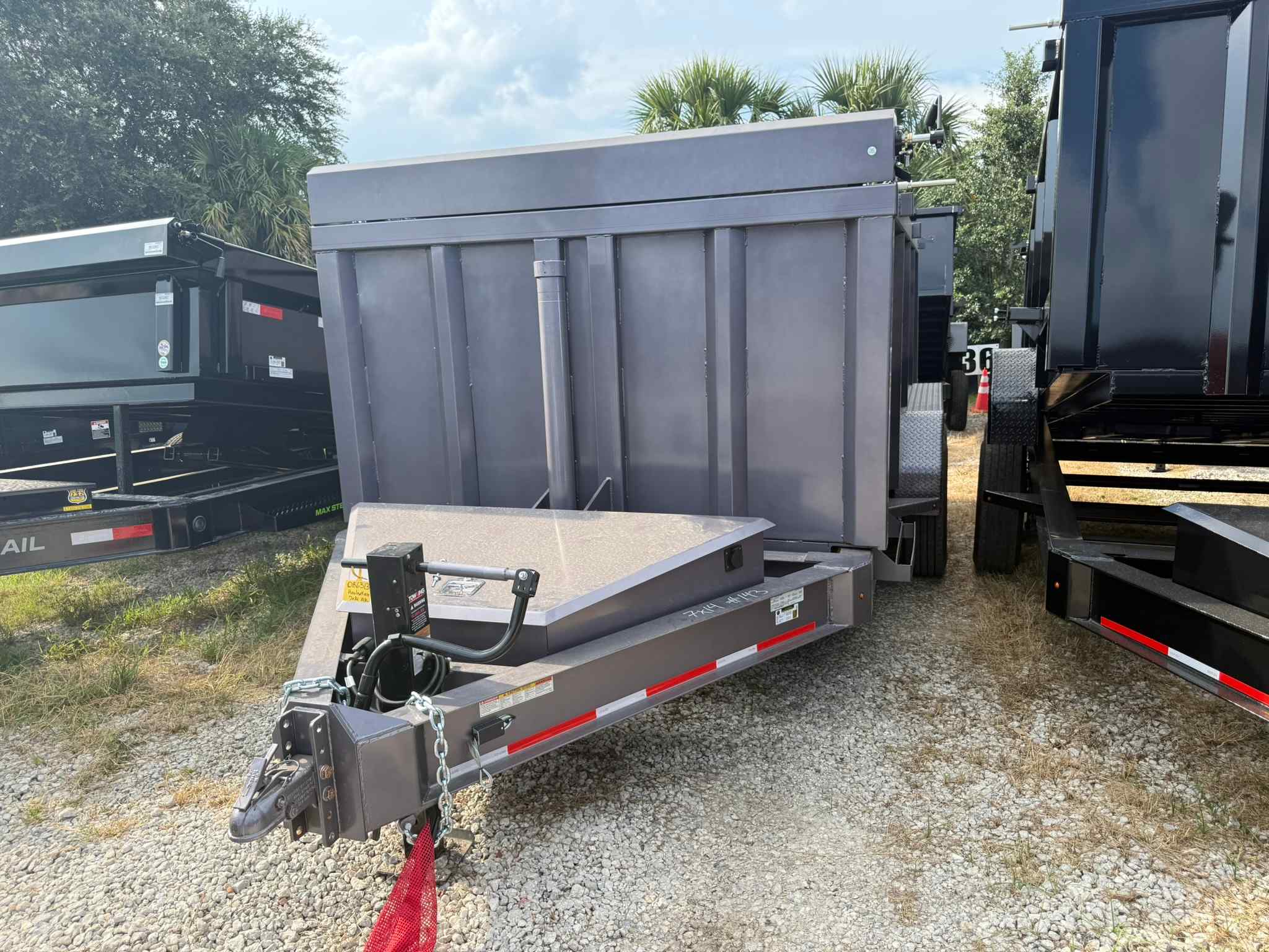 New 7×14 CALIBER Dump Trailer