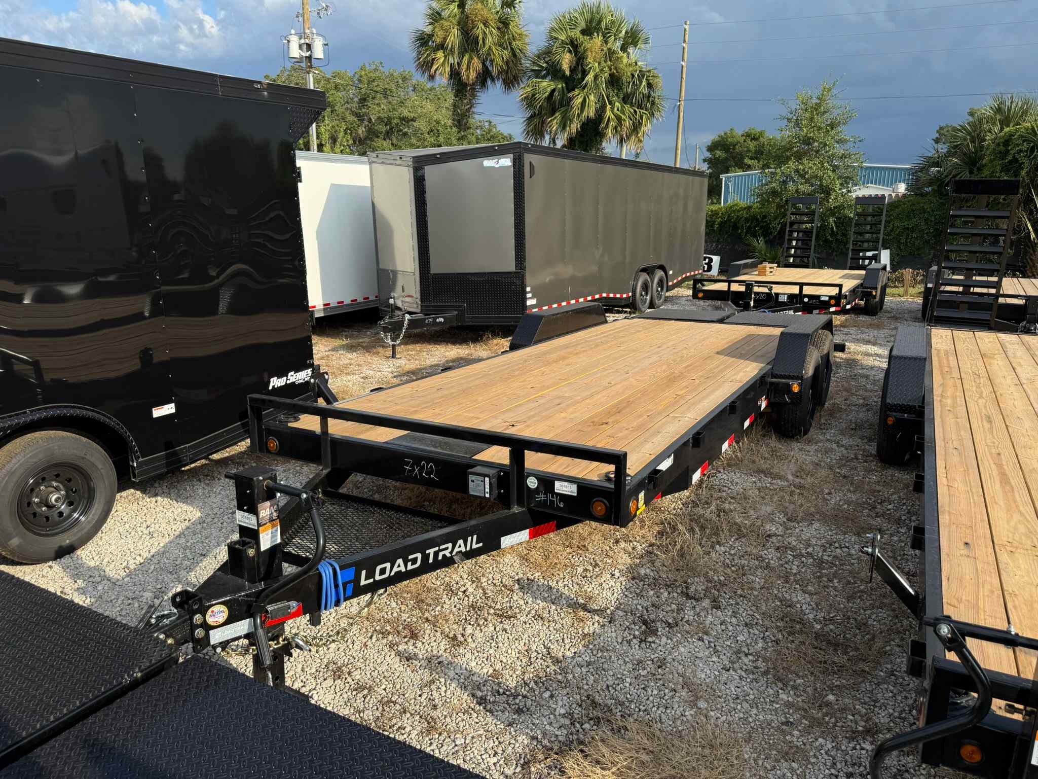 New 7×22 LOAD TRAIL Equipment Trailer