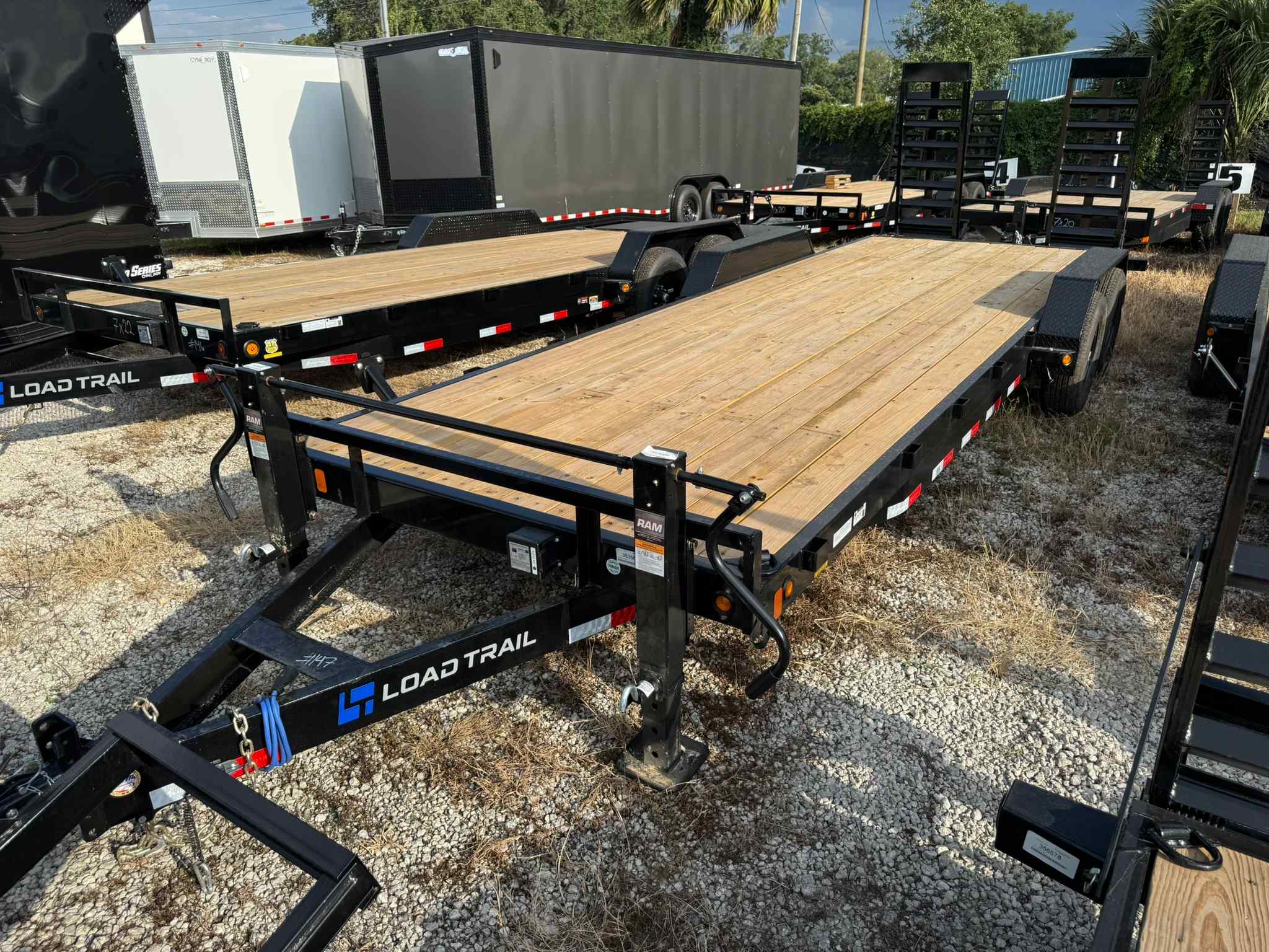 New 7×24 LOAD TRAIL Equipment Trailer