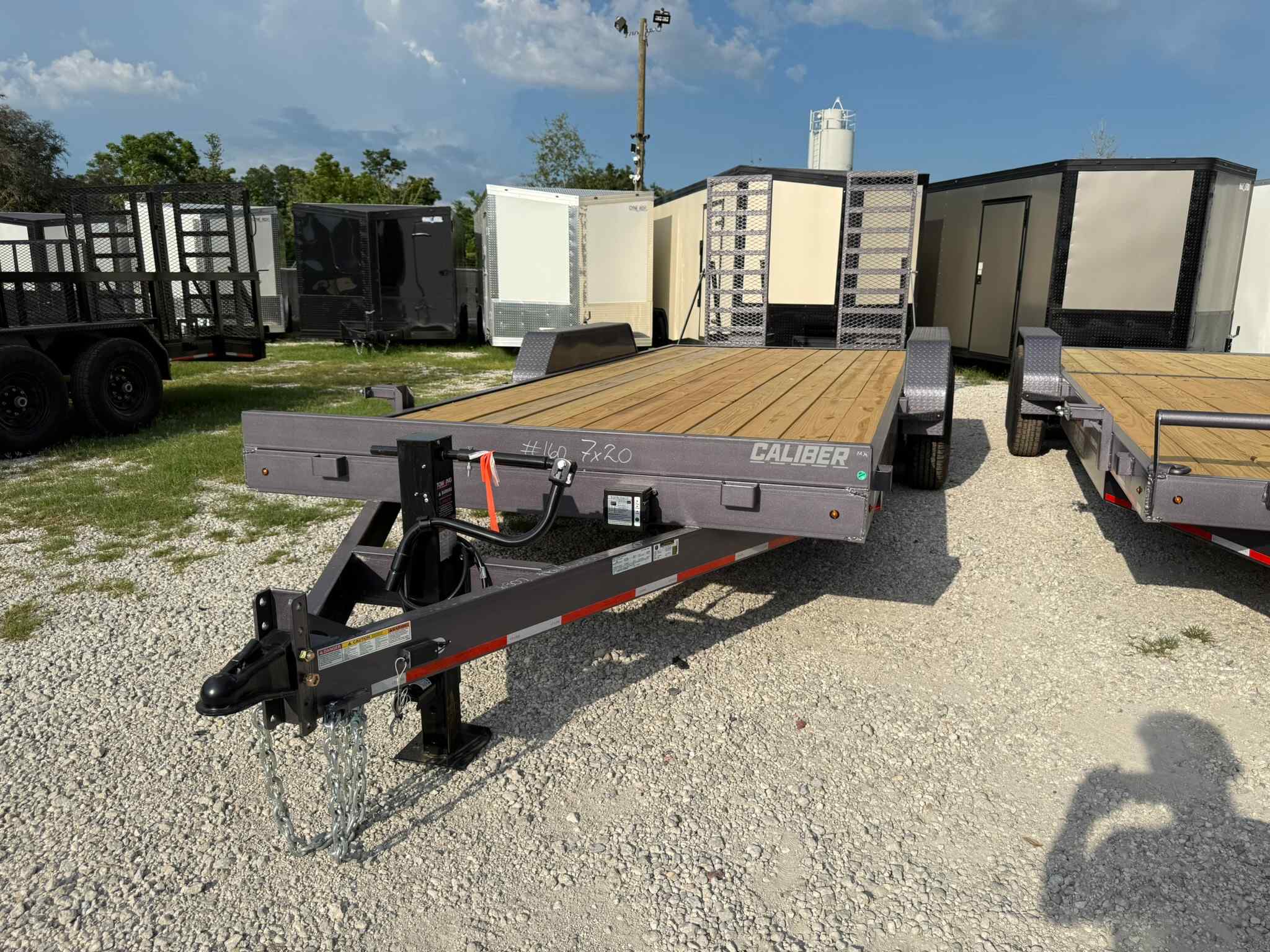 New 7×20 CALIBER Equipment Trailer