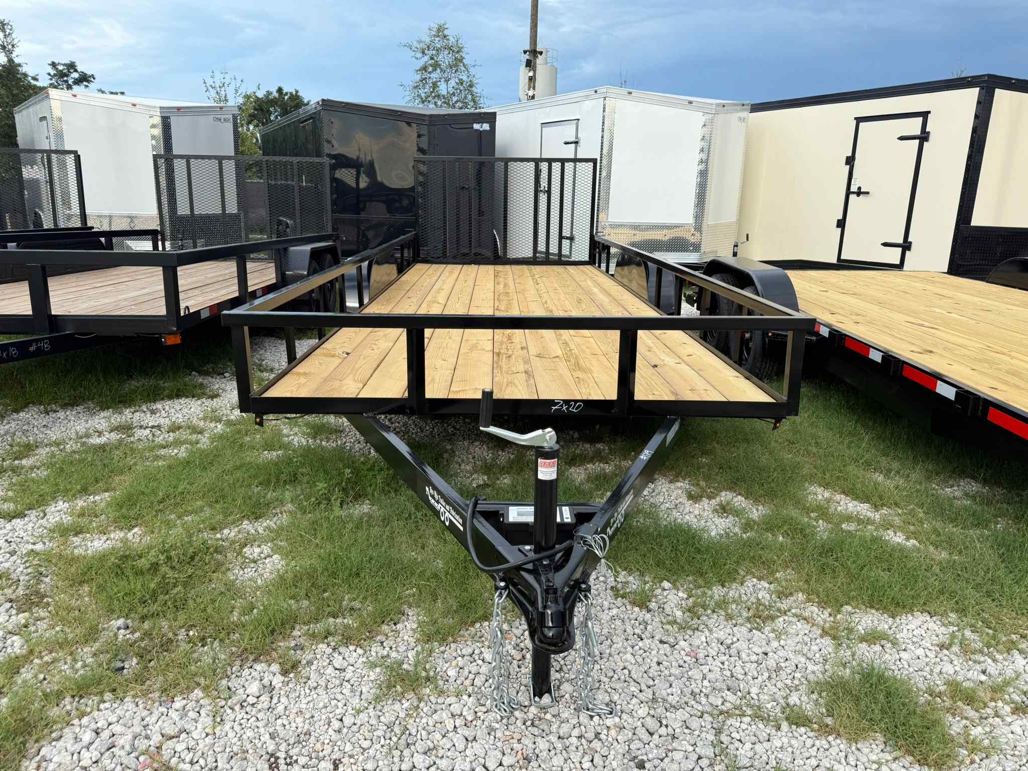 New 7×20 BYE RITE TRAILER Utility Trailer
