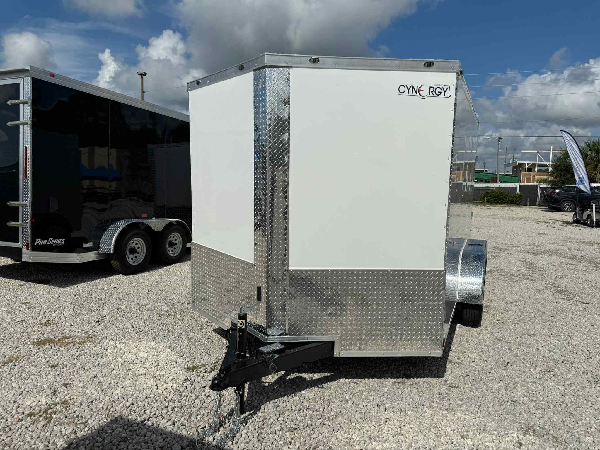 New 7×12 CYNERGY CARGO Enclosed Trailer