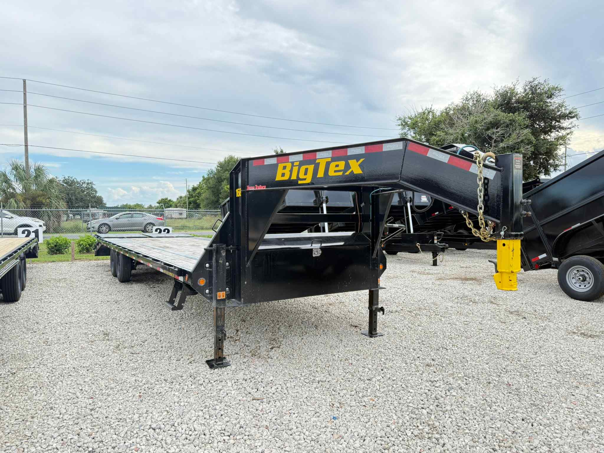 Used 8.5×30 BIG TEX Flatbed Trailer