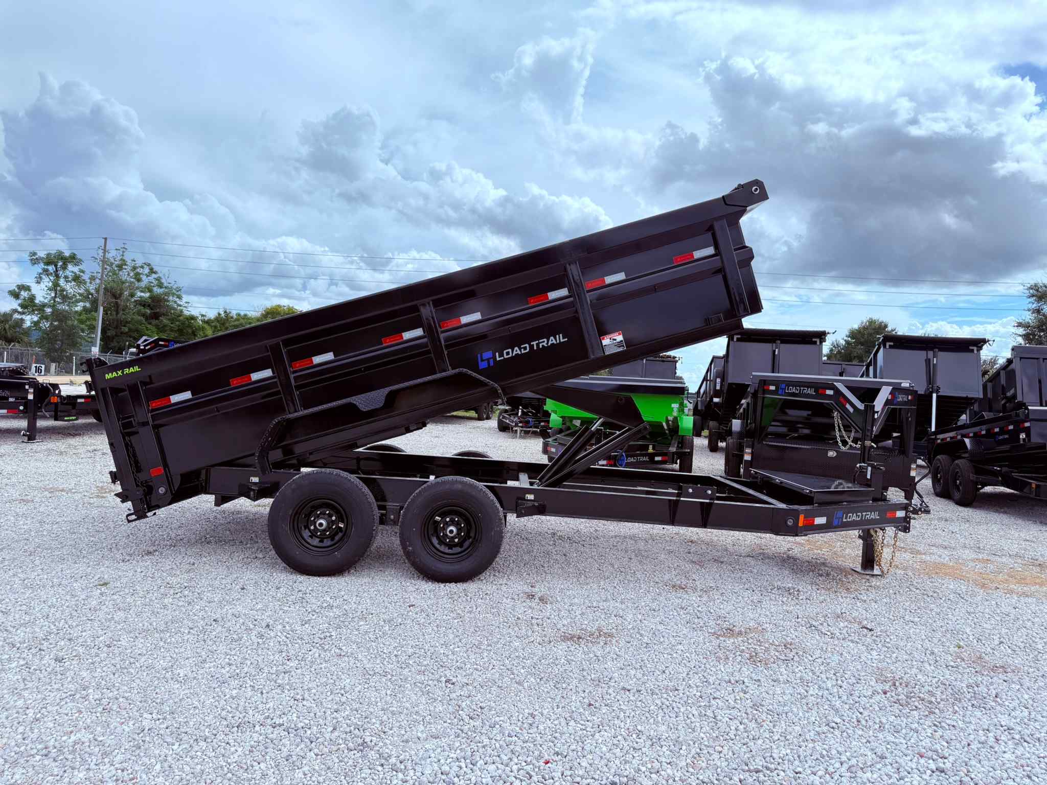 New 7×16 LOAD TRAIL Dump Trailer