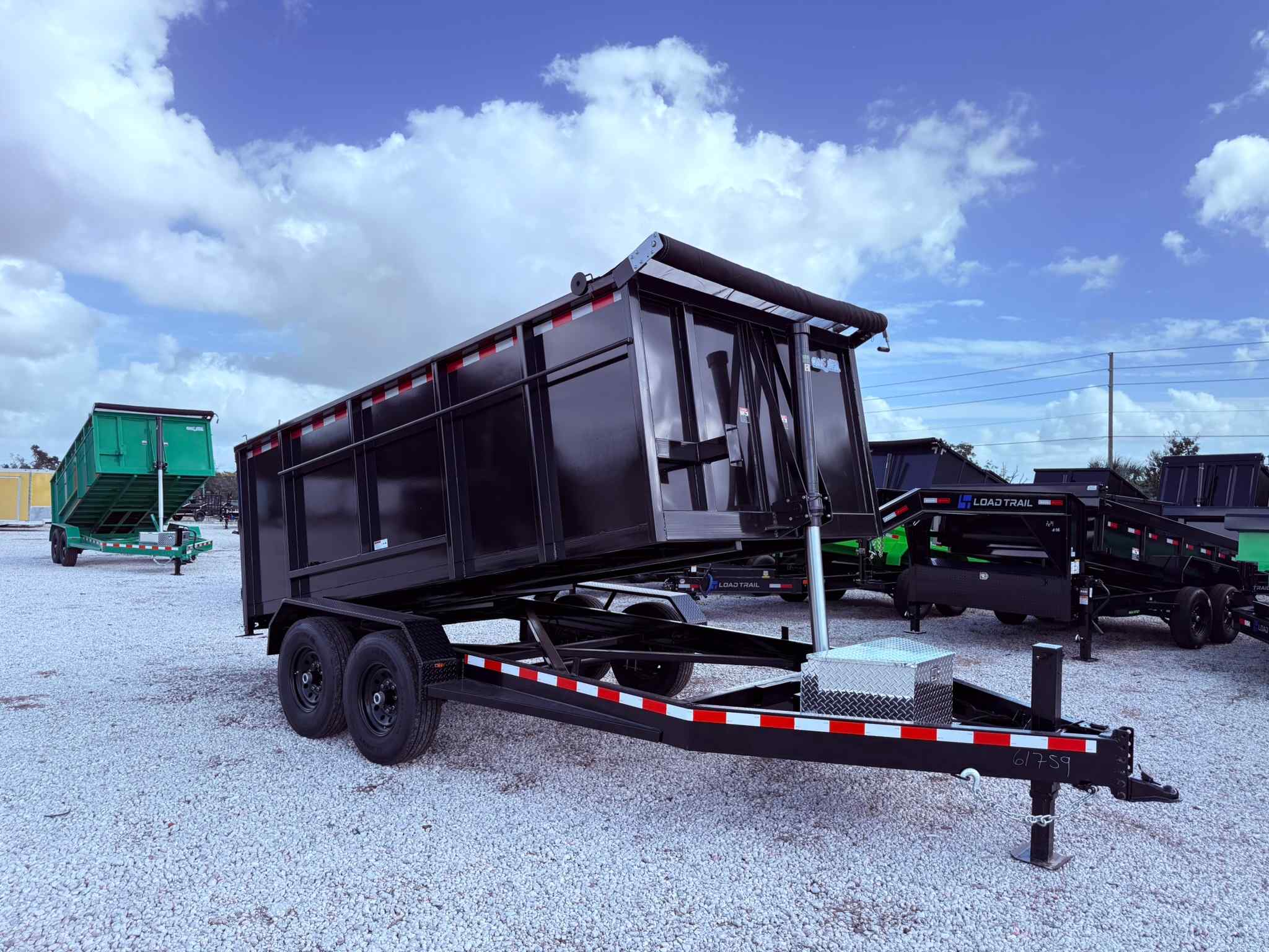 New 7×14 CYNERGY CARGO Dump Trailer