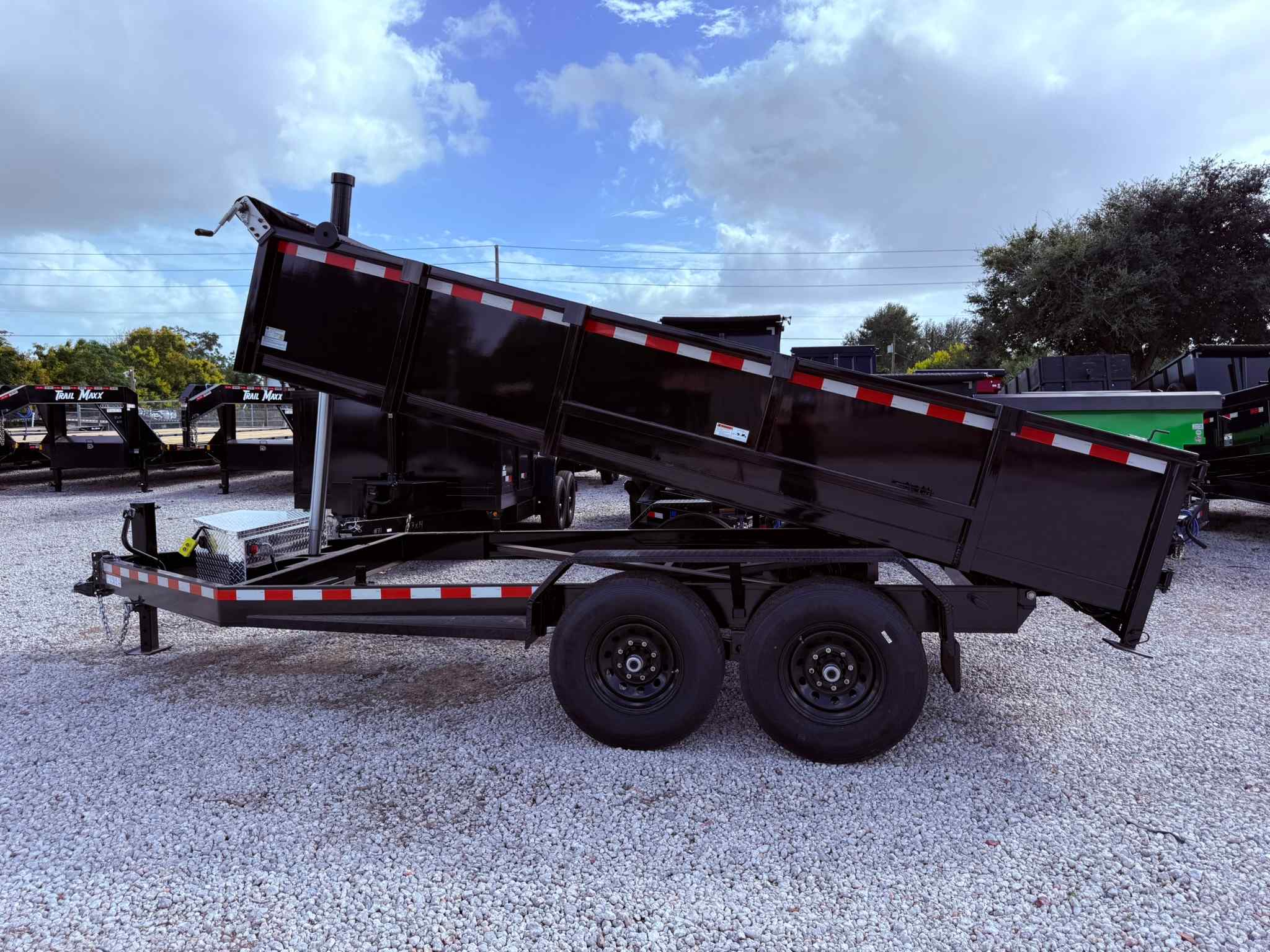 New 7×14 CYNERGY CARGO Dump Trailer