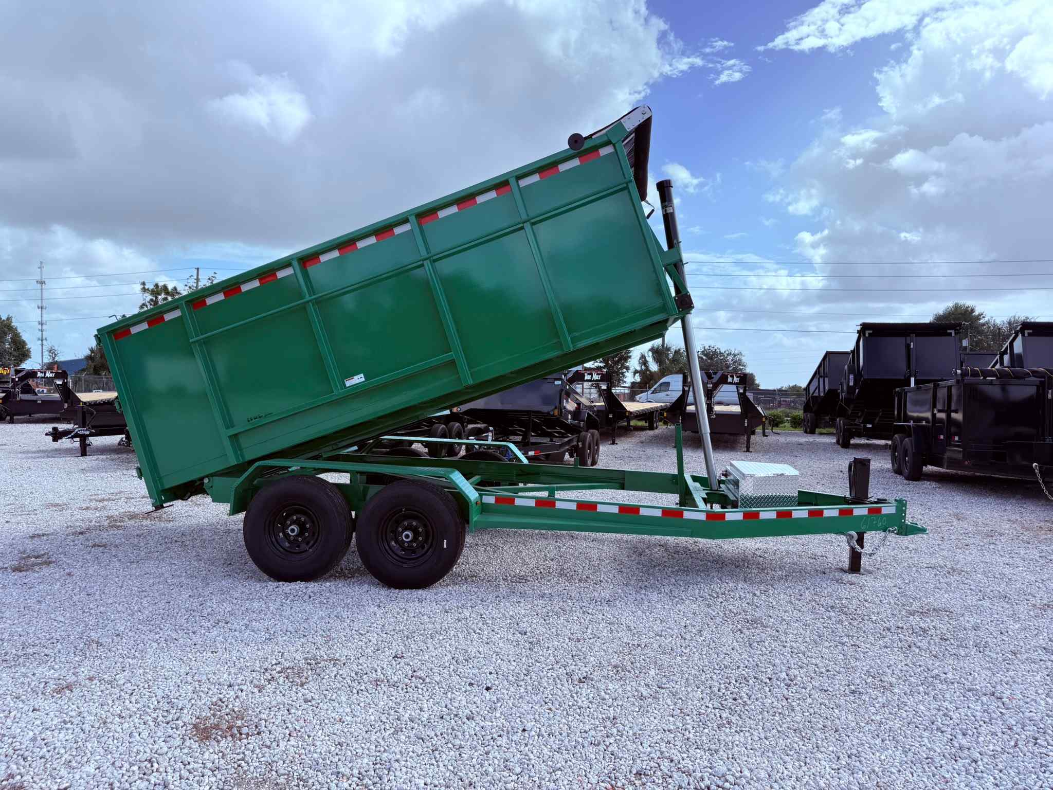 New 7×14 CYNERGY CARGO Dump Trailer
