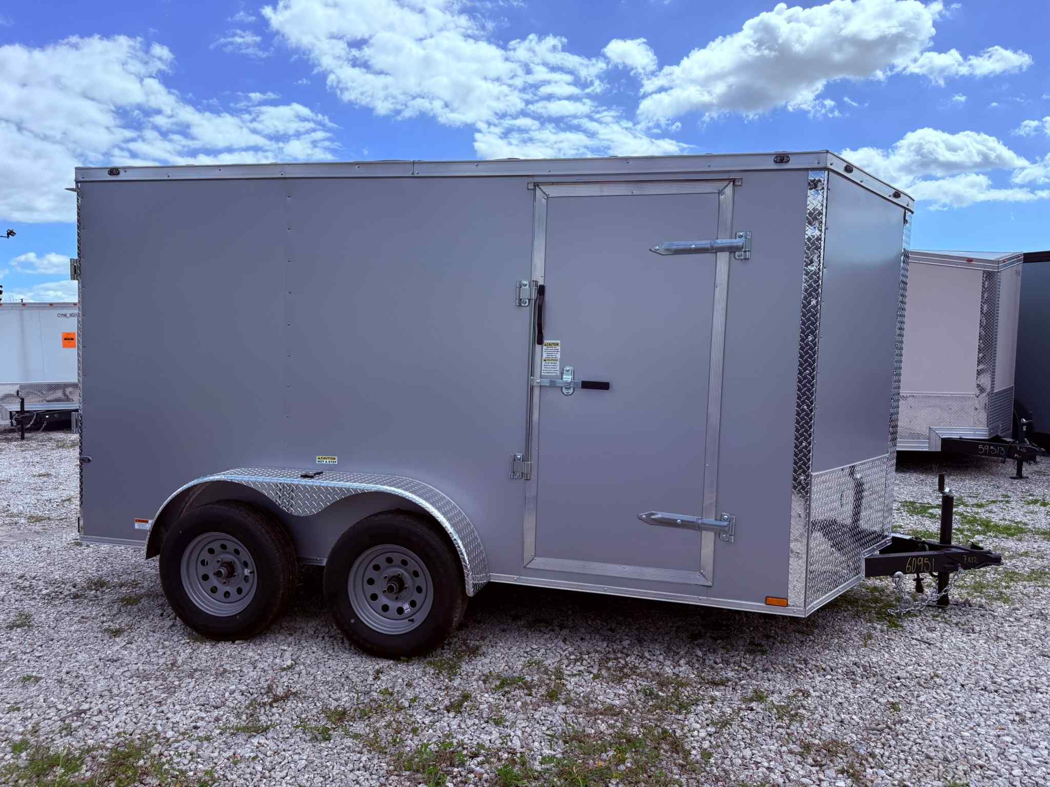 New 7×12 CYNERGY CARGO Enclosed Trailer