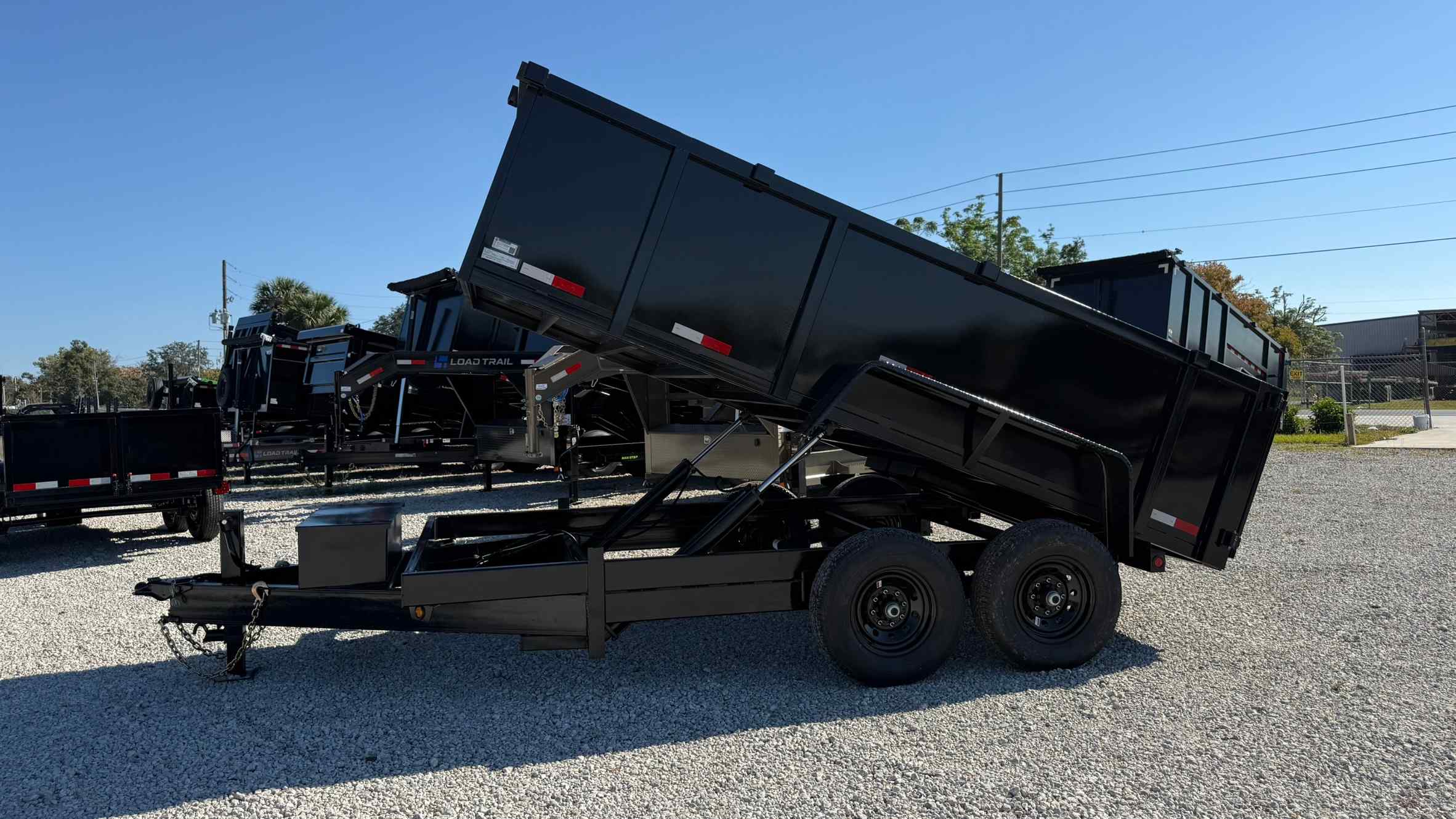 New 7×14 TAYLOR TRAILERS Dump Trailer