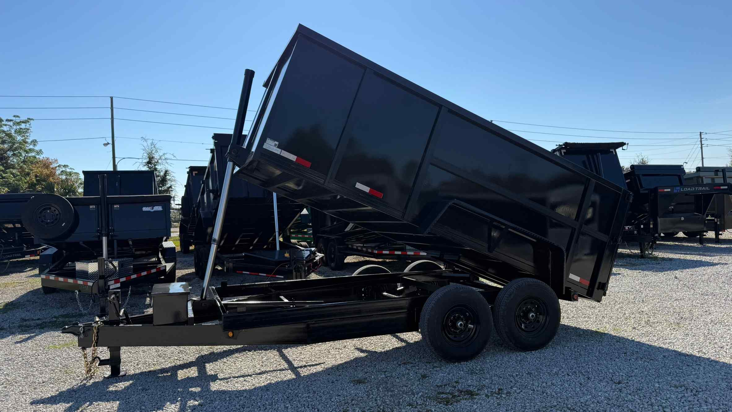 New 7×14 TAYLOR TRAILERS Dump Trailer