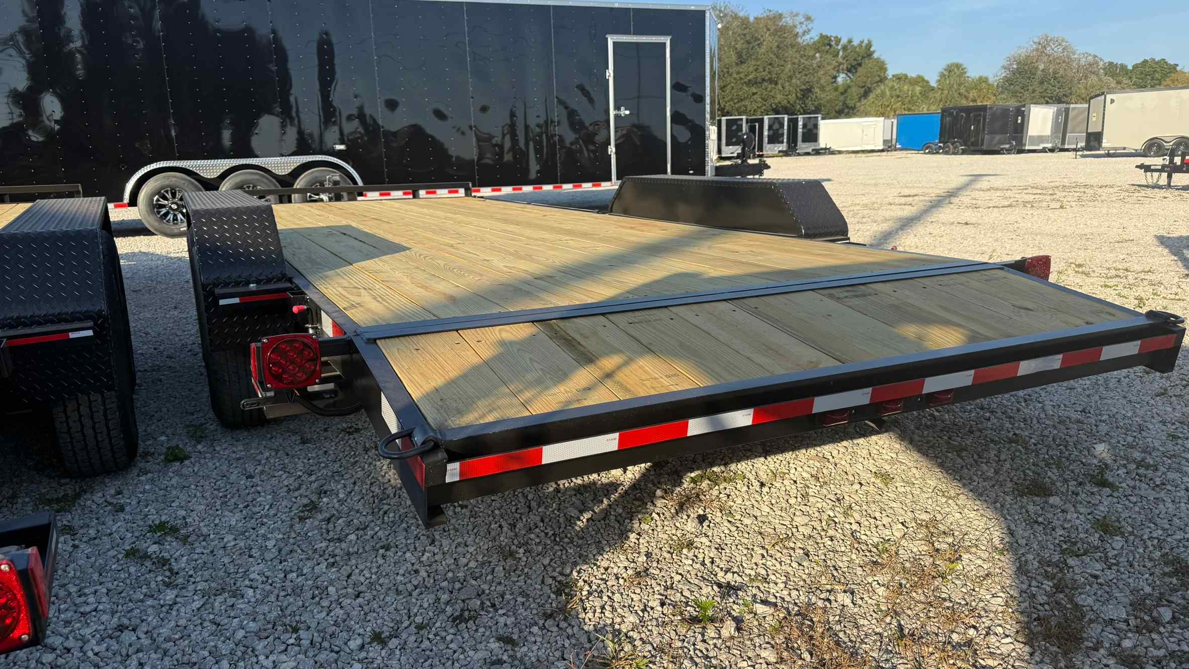 New 7×20 WORLDWIDE TRAILERS Car Trailer