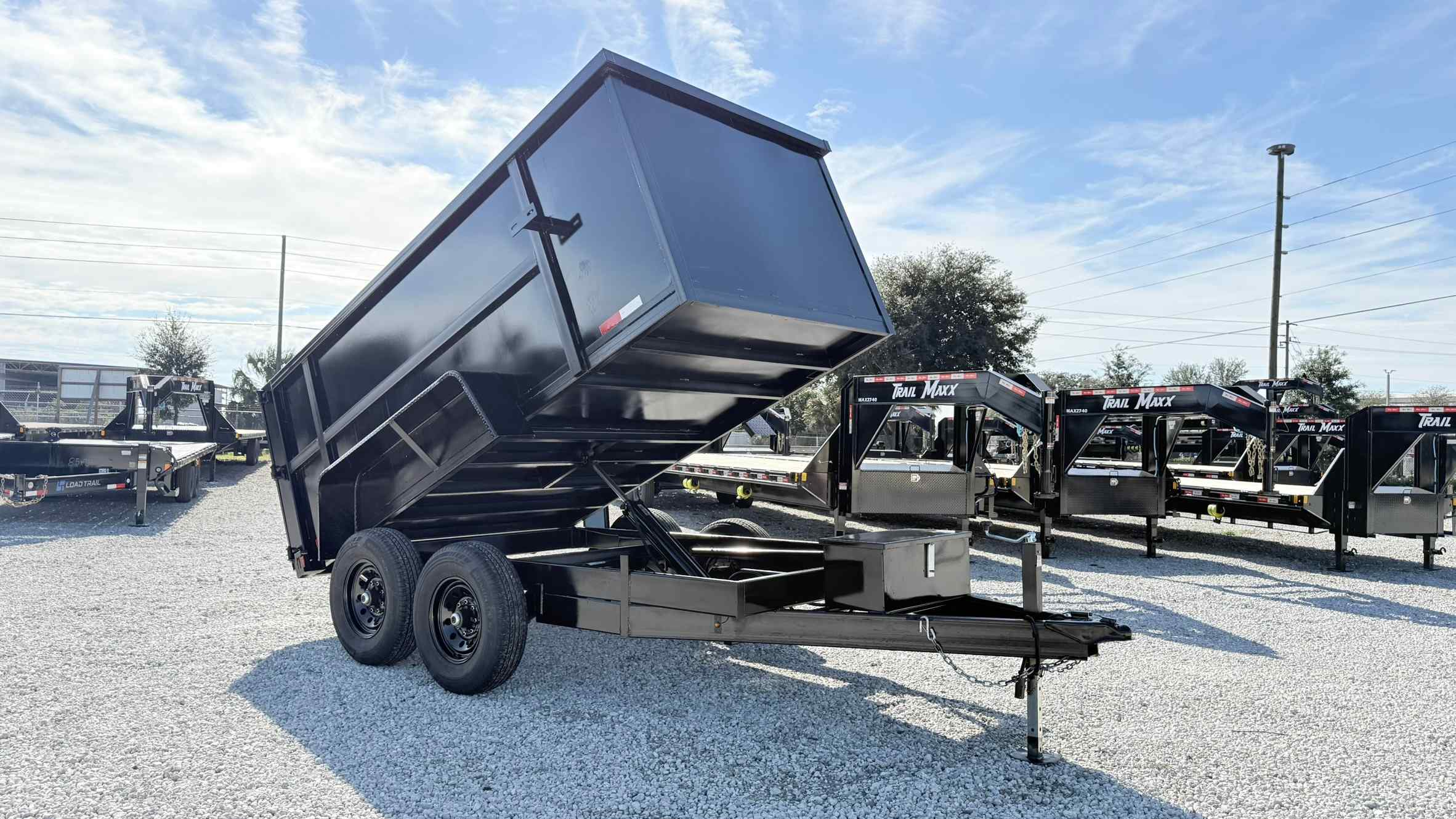 New 6×12 TAYLOR TRAILERS Dump Trailer