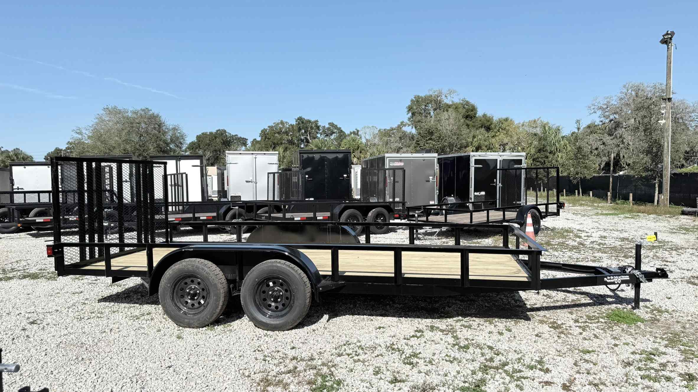 New 7×16 BYE RITE TRAILER Utility Trailer
