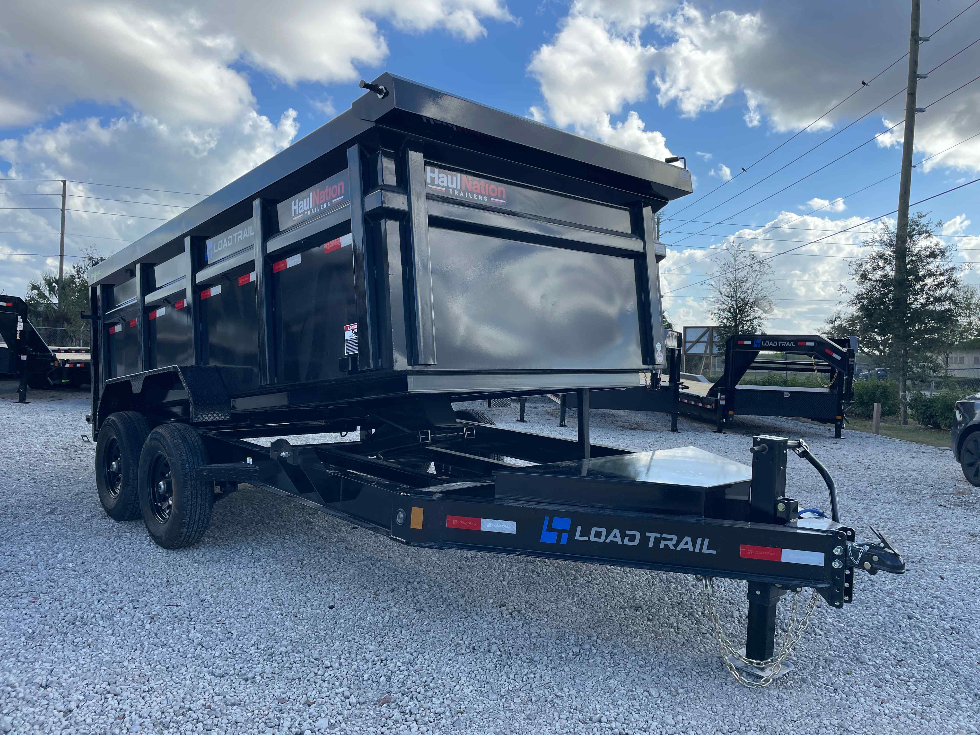 New 7×14 LOAD TRAIL Dump Trailer