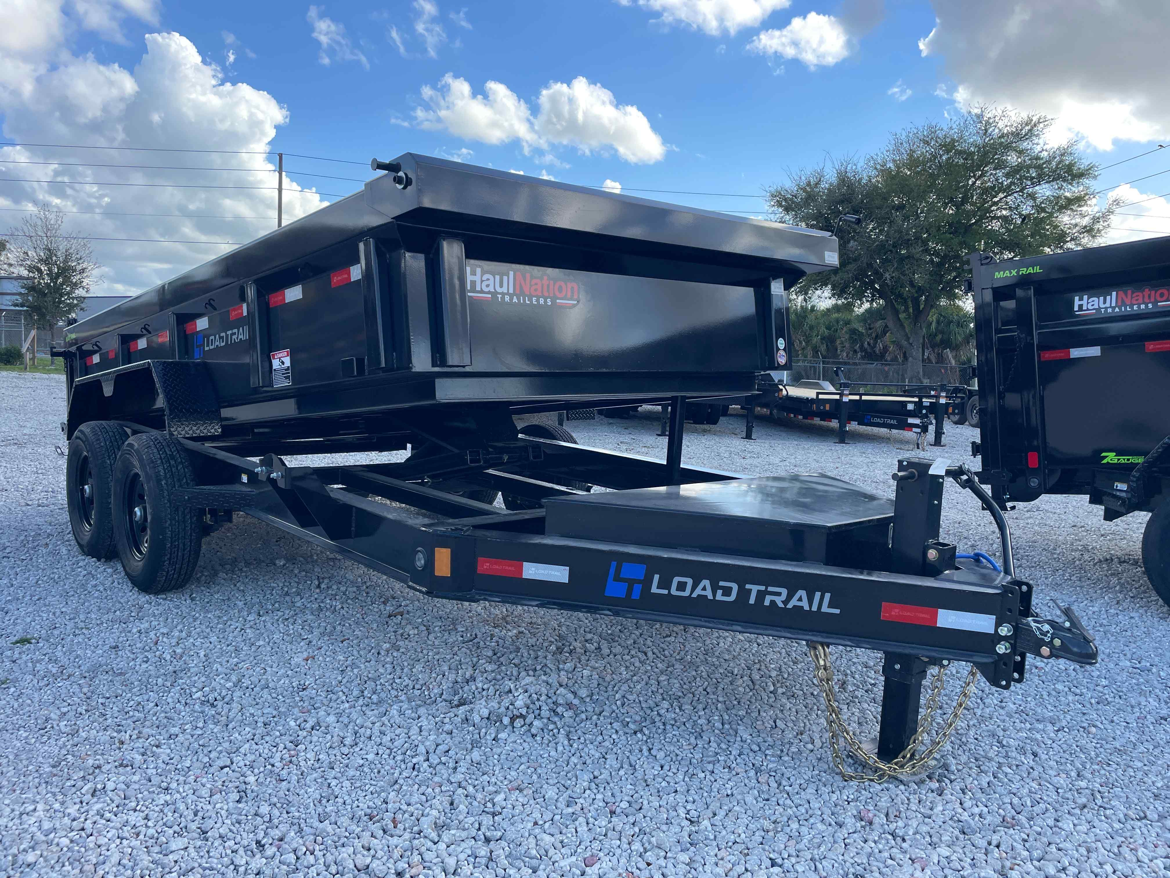 New 7×14 LOAD TRAIL Dump Trailer