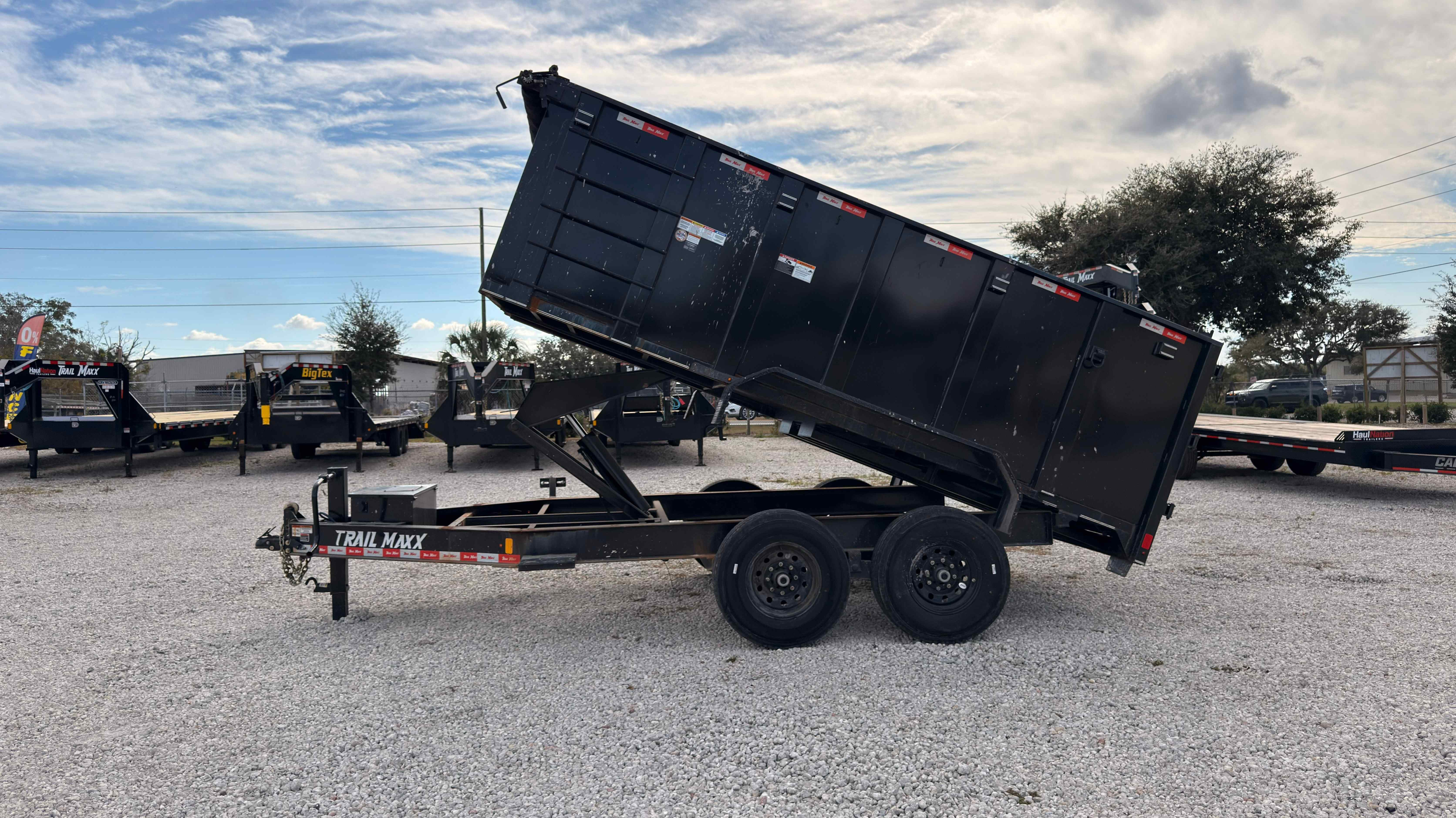 Used 7×14 TRAILMAXX Dump Trailer
