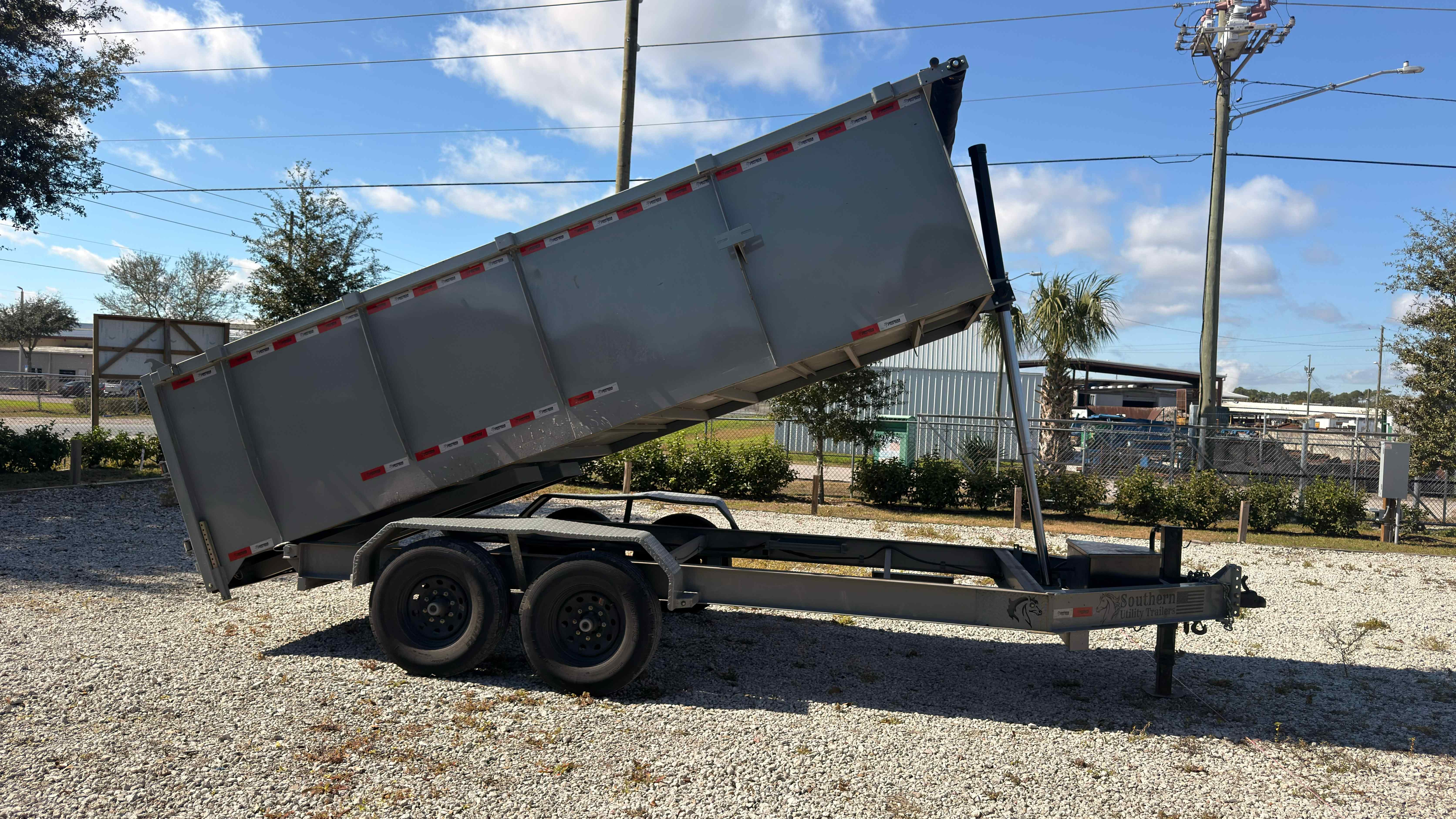 Used 7×14 SOUTHERN UTILITY Dump Trailer