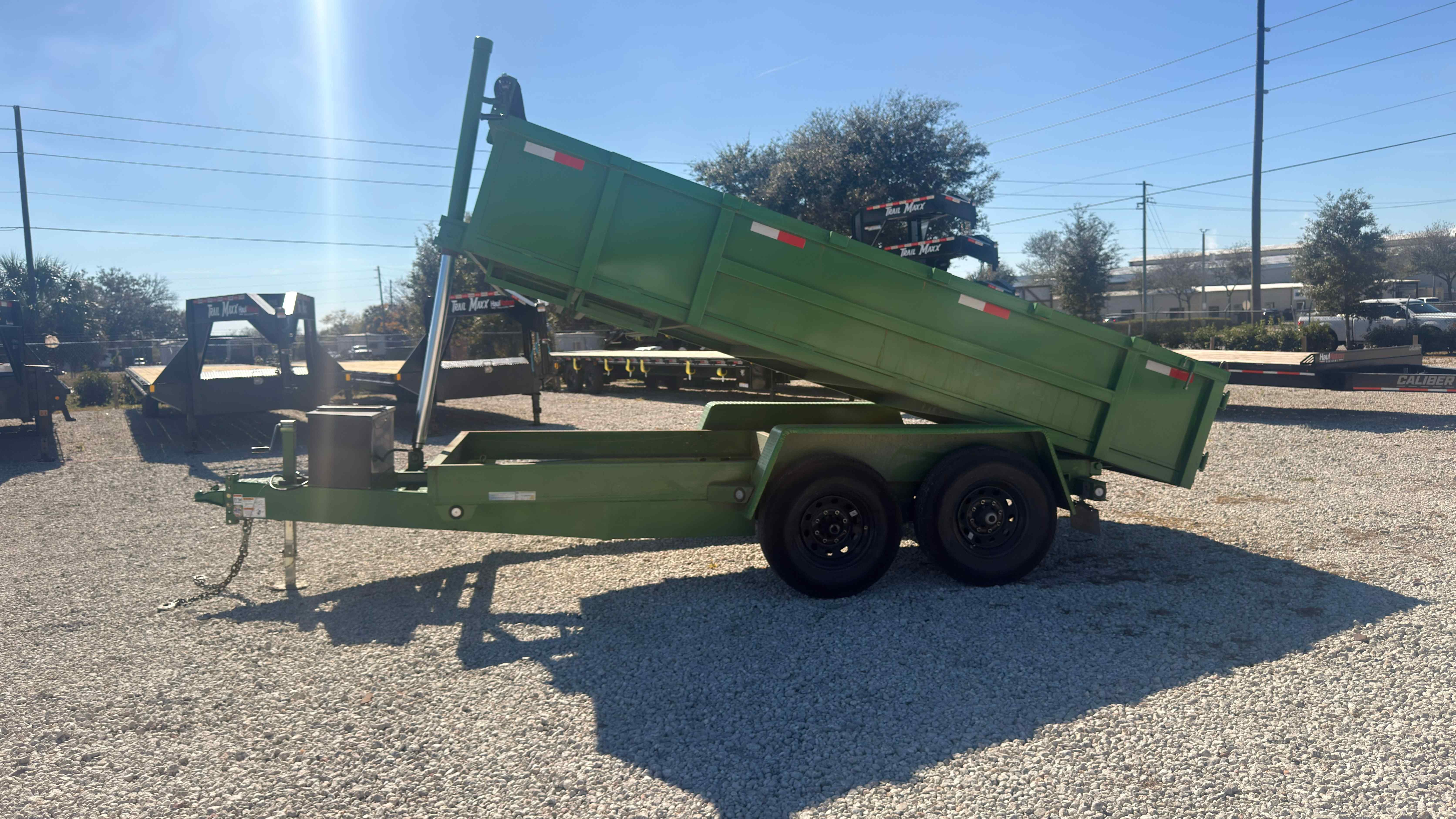 Used 7×14 MID SOUTH Dump Trailer
