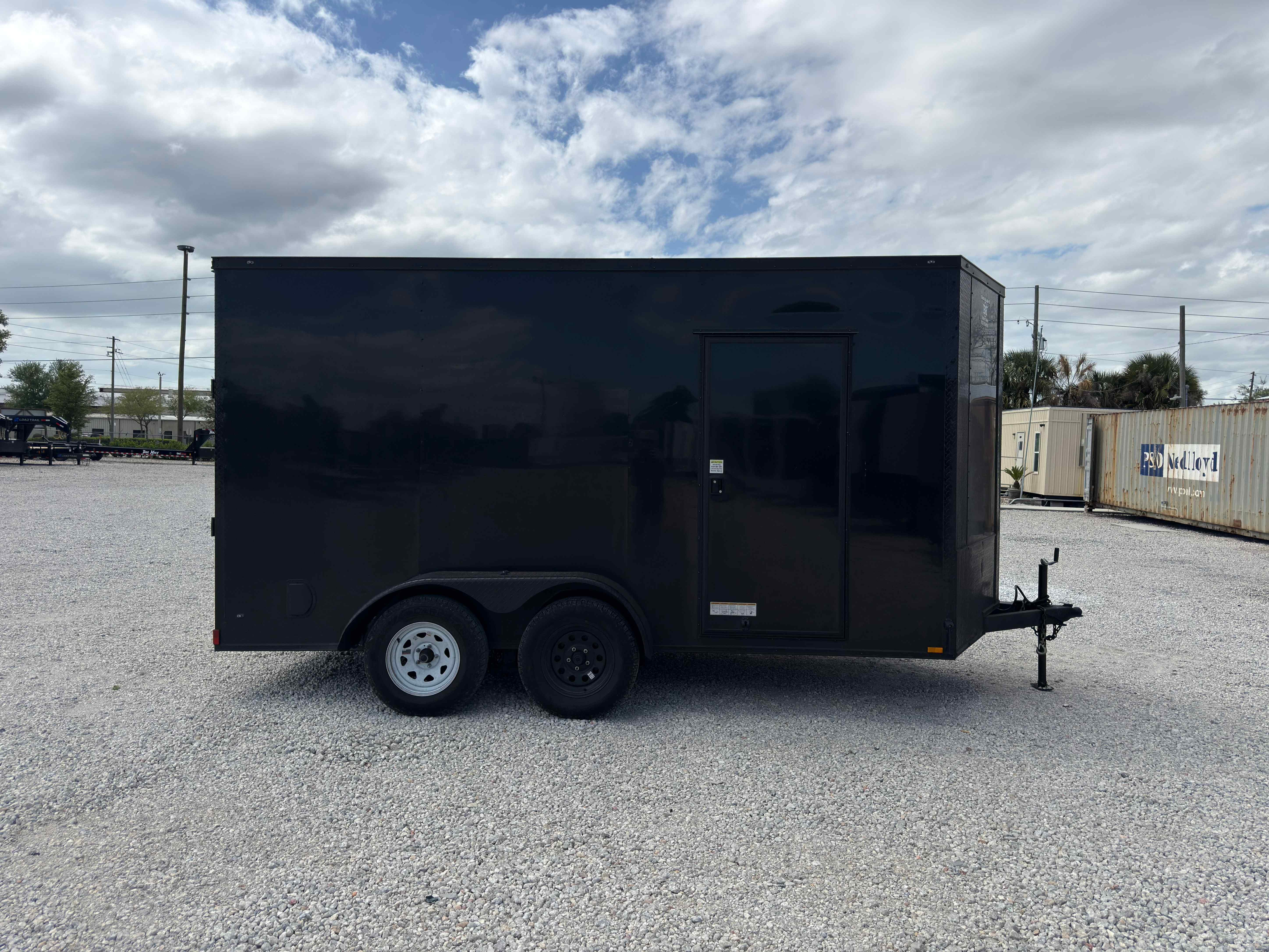 New 7×14 GIDDY UP Enclosed Trailer